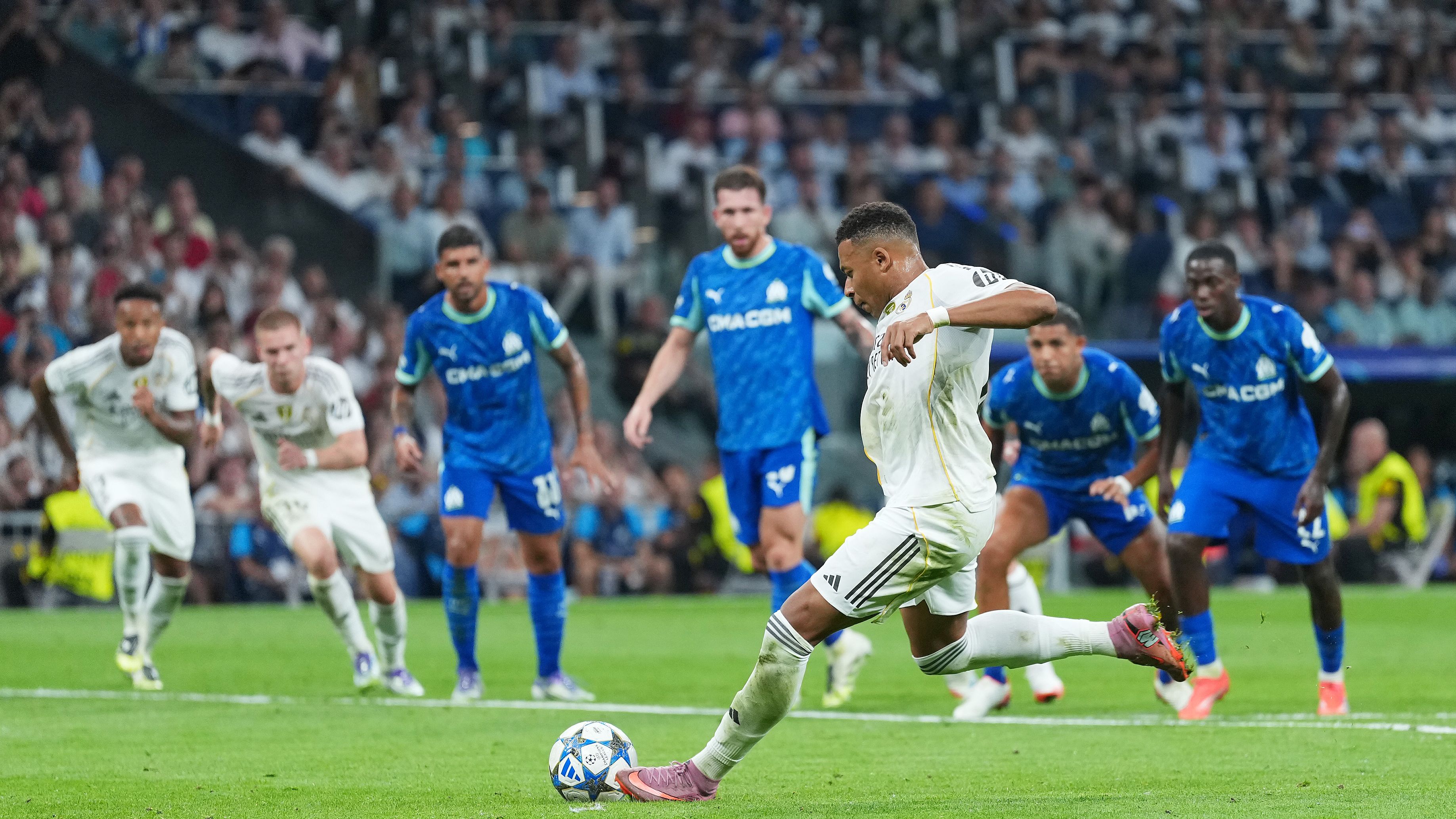 Real Madrid C.F. v Olympique de Marseille - UEFA Champions League 2025/26 League Phase MD1