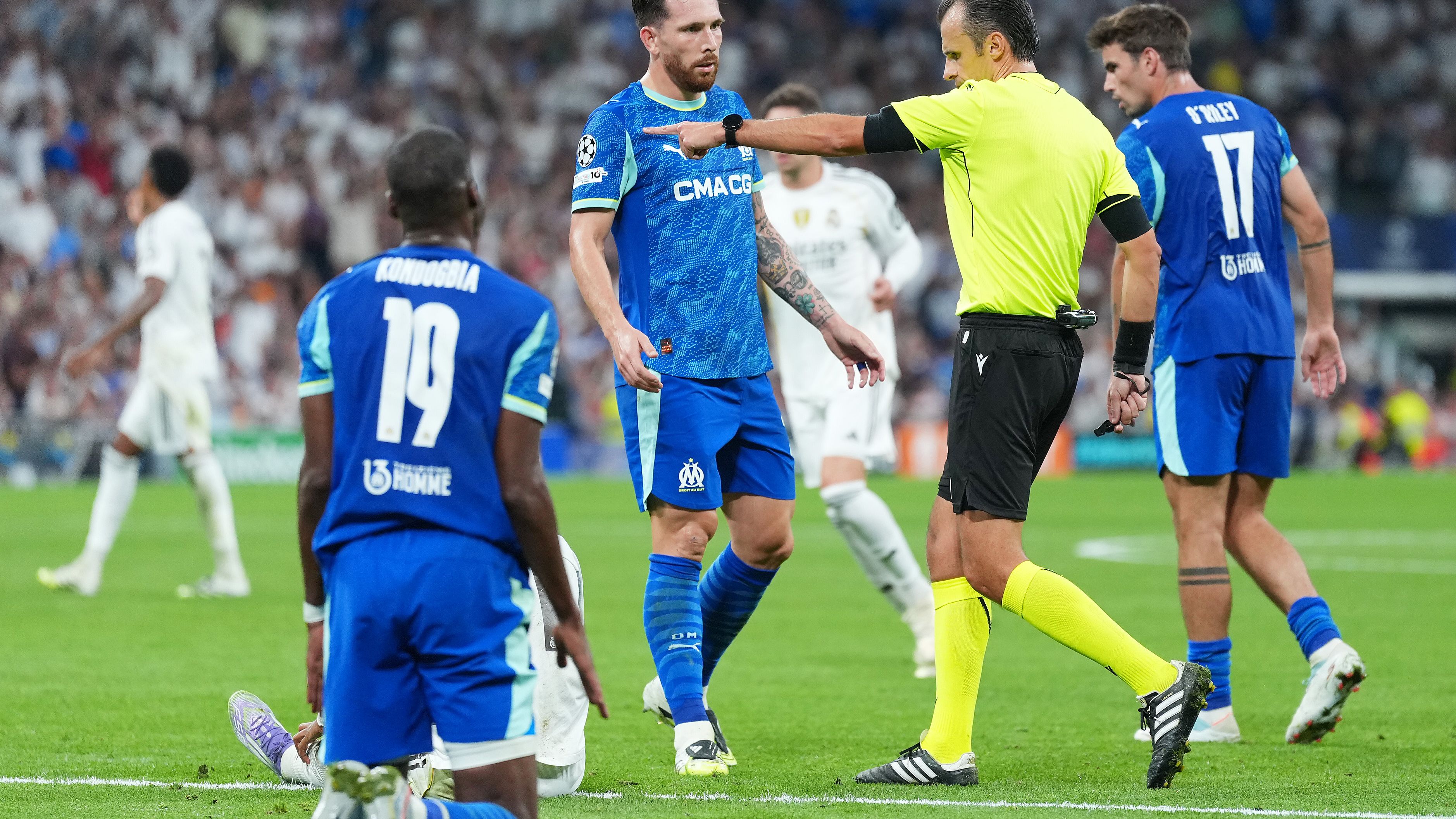 Real Madrid C.F. v Olympique de Marseille - UEFA Champions League 2025/26 League Phase MD1