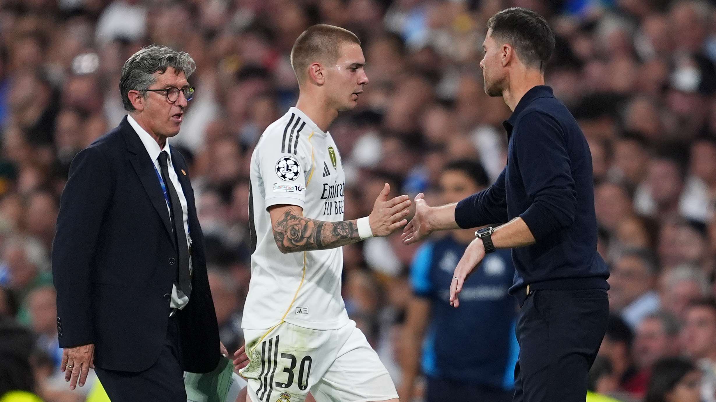 Real Madrid C.F. v Olympique de Marseille - UEFA Champions League 2025/26 League Phase MD1