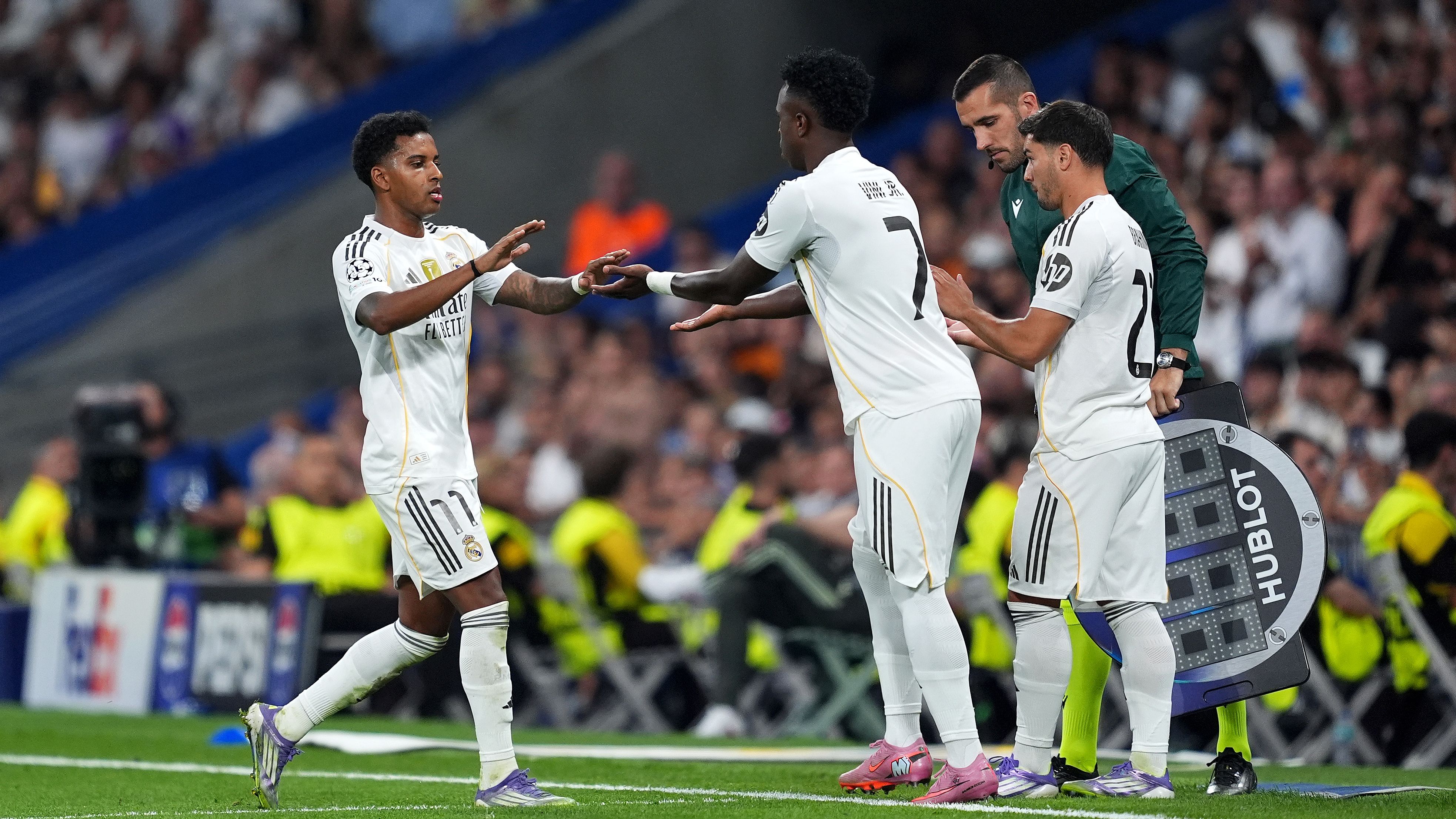 Real Madrid C.F. v Olympique de Marseille - UEFA Champions League 2025/26 League Phase MD1