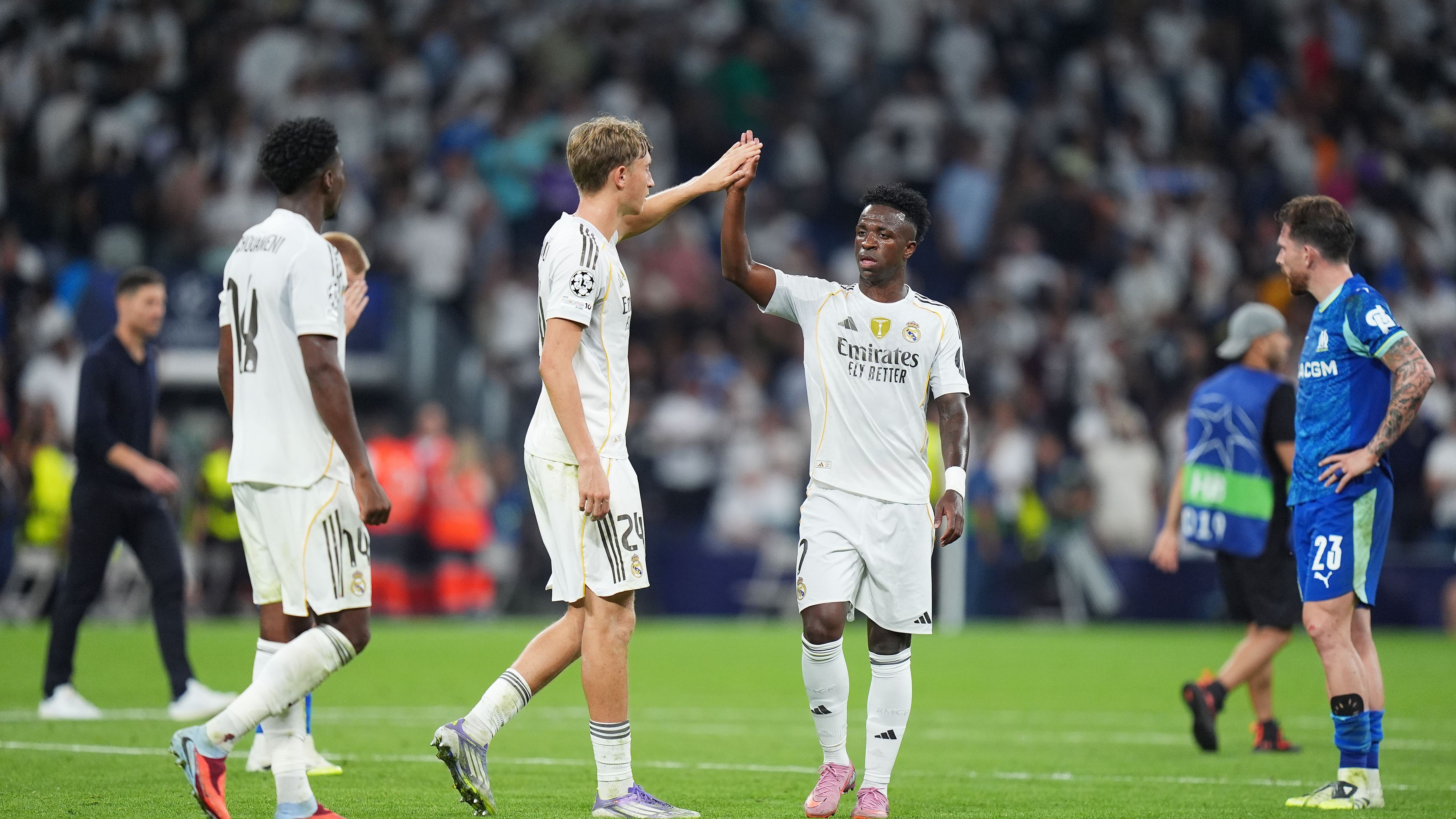 Real Madrid C.F. v Olympique de Marseille - UEFA Champions League 2025/26 League Phase MD1