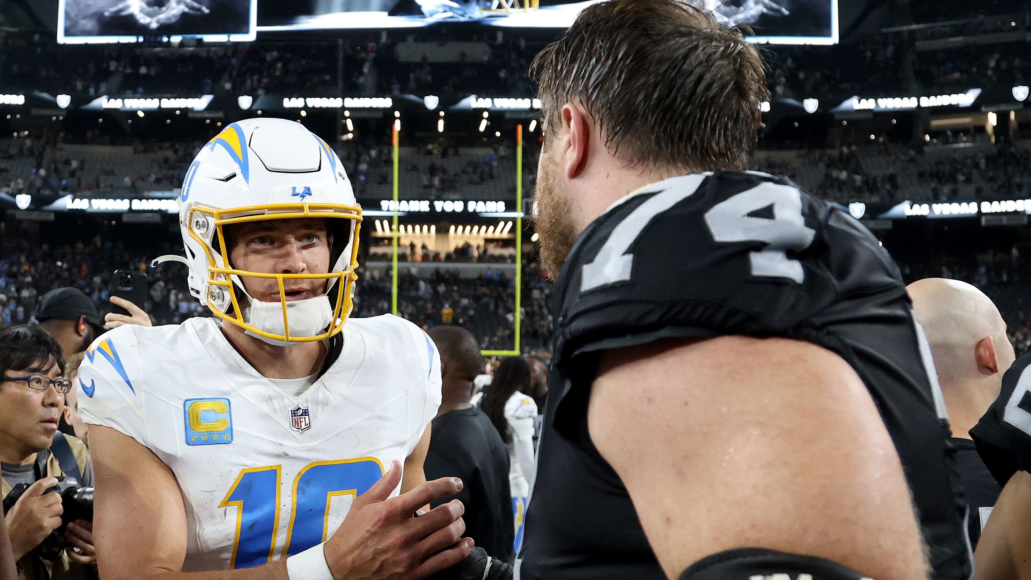 Los Angeles Chargers v Las Vegas Raiders