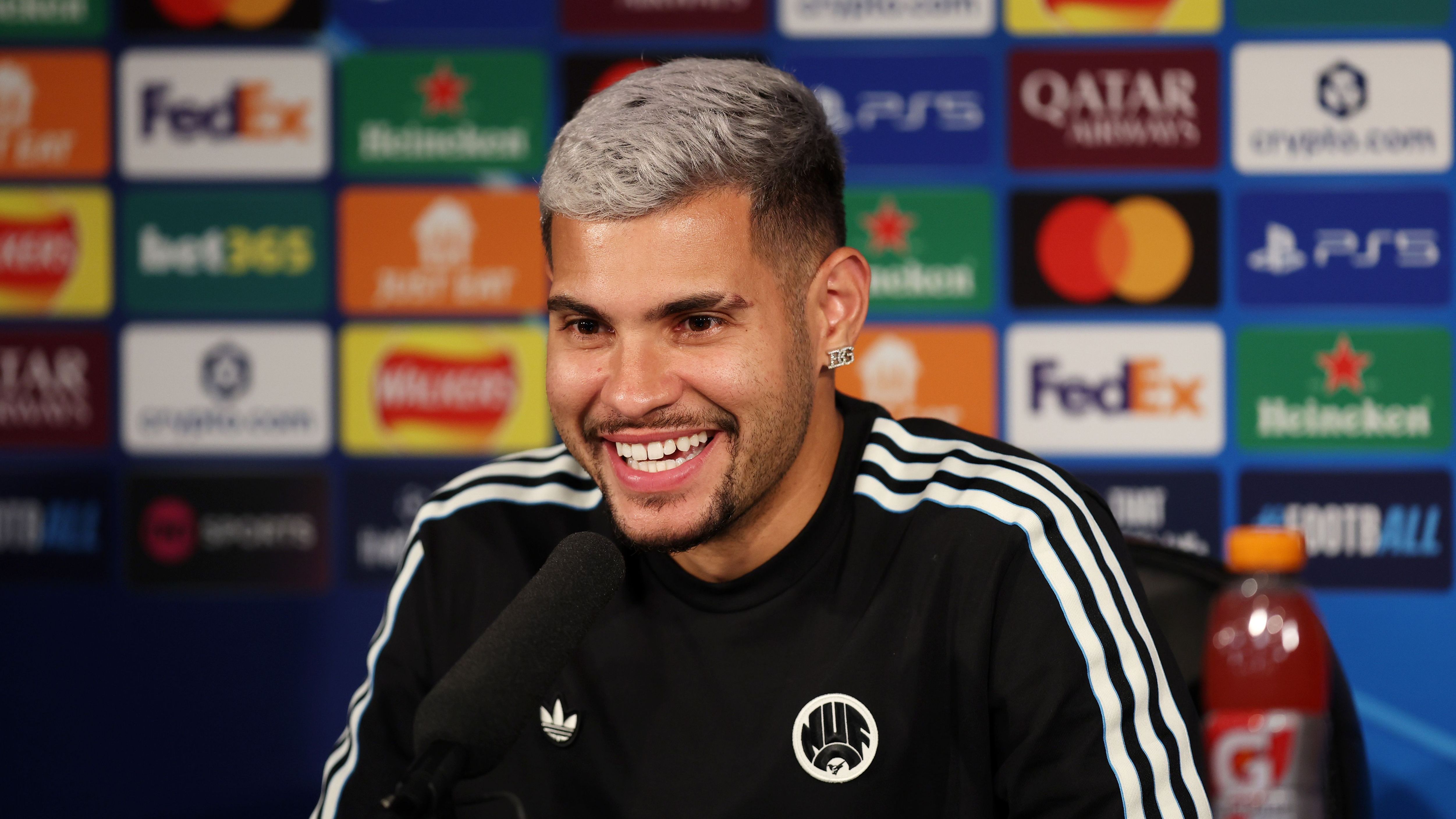 Newcastle United FC Training Session And Press Conference - UEFA Champions League 2025/26 League Phase MD1