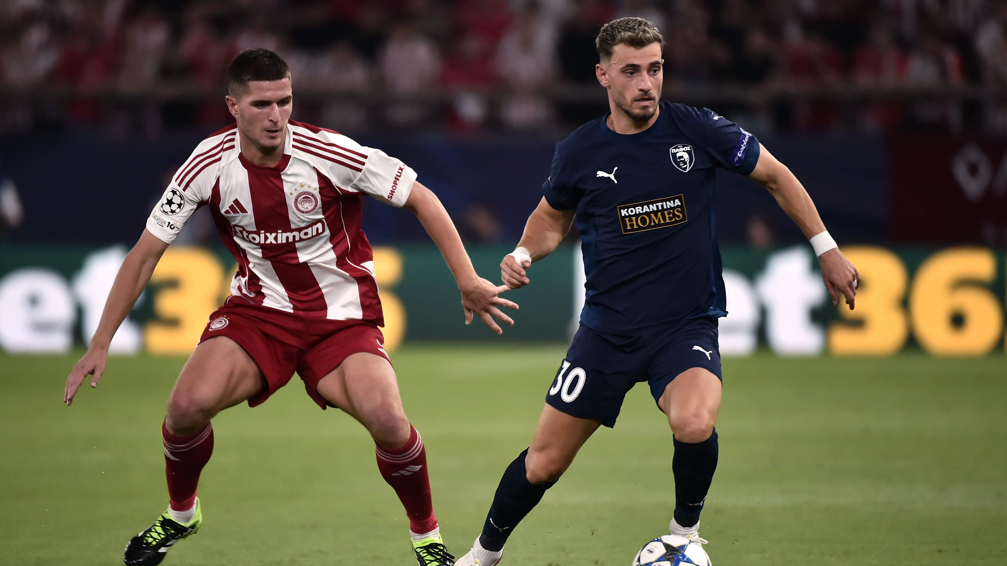 Olympiacos FC v Pafos FC - UEFA Champions League 2025/26 League Phase MD1