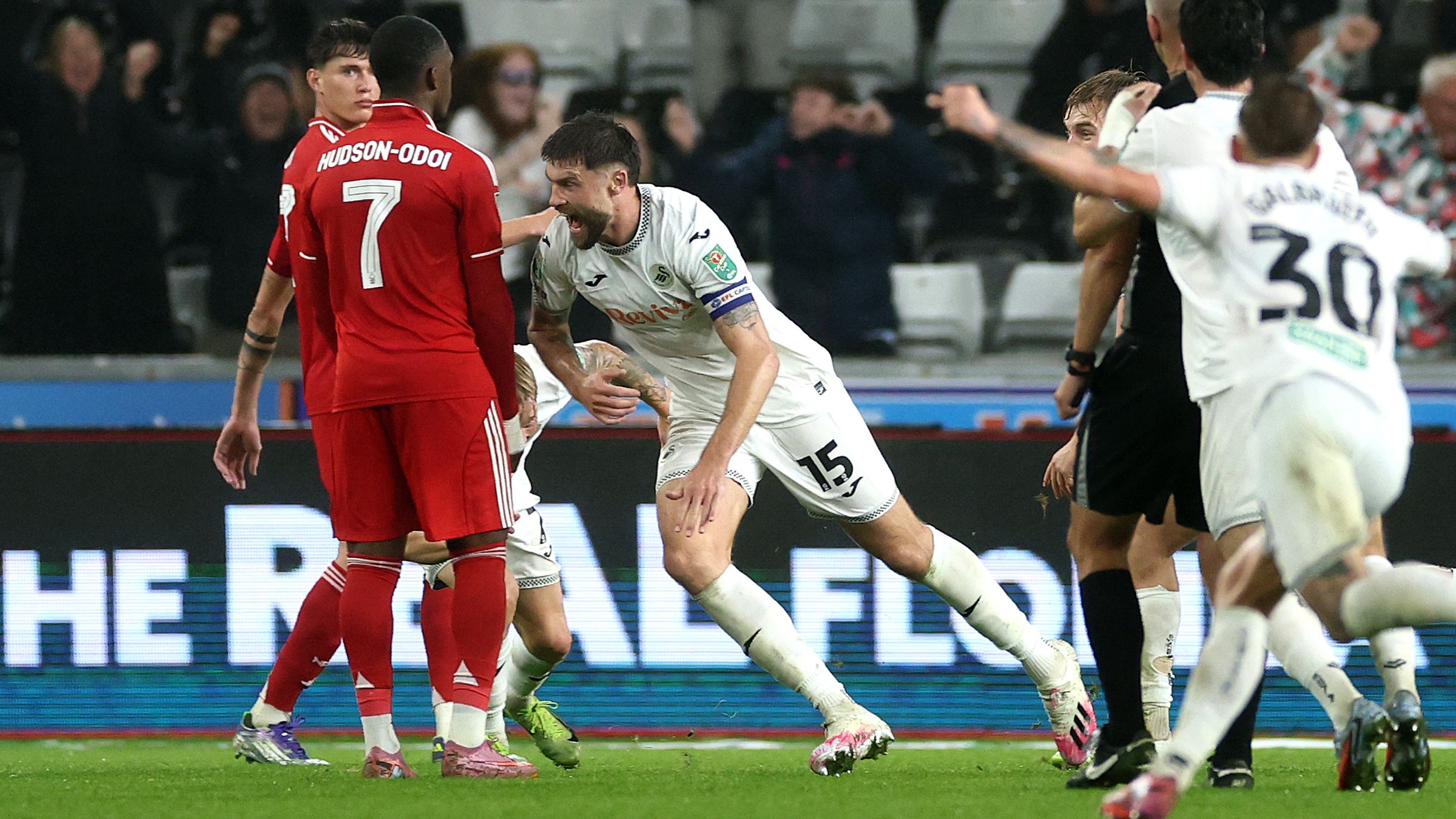 Swansea City v Nottingham Forest - Carabao Cup Third Round