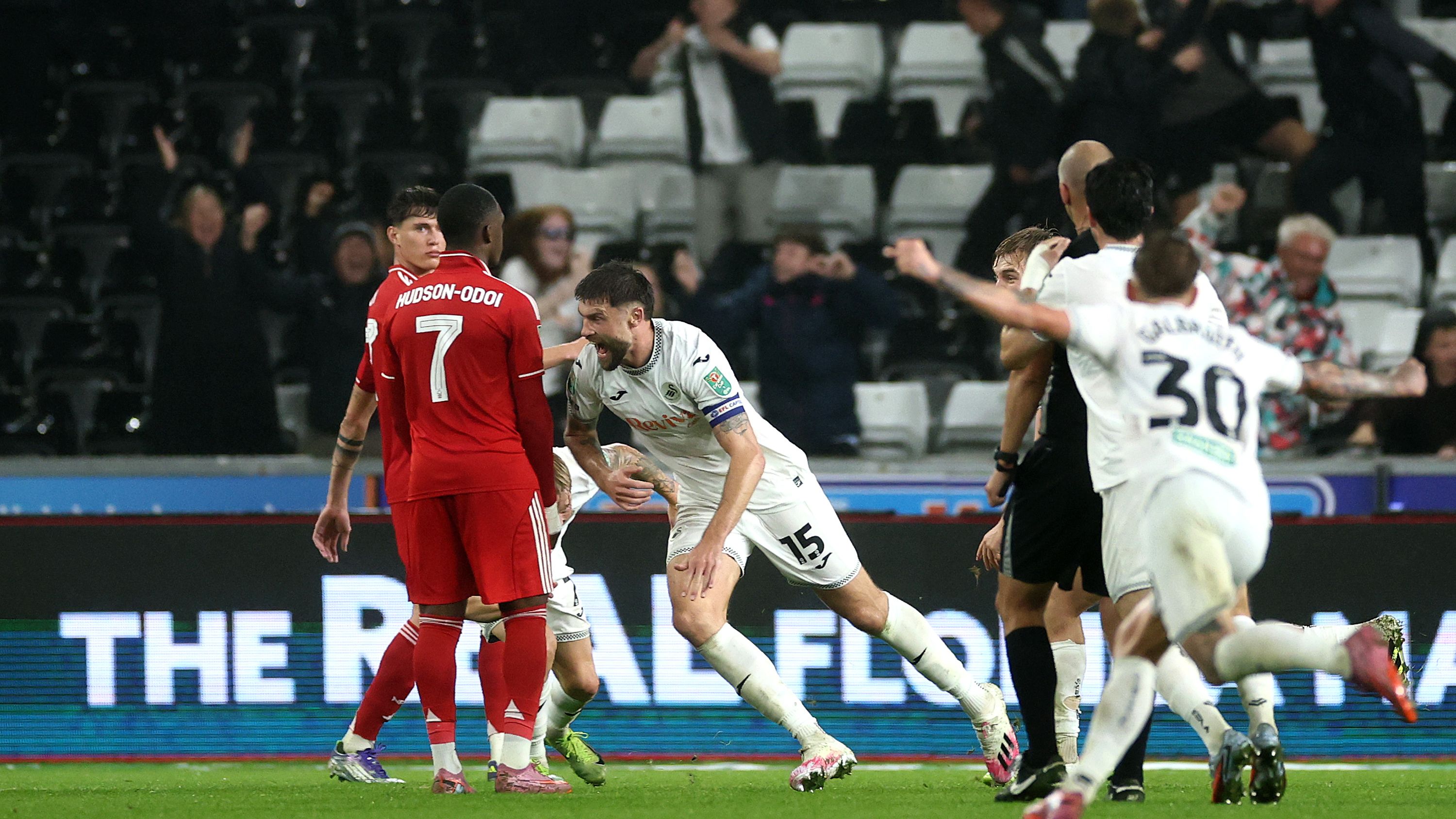 Swansea City v Nottingham Forest - Carabao Cup Third Round