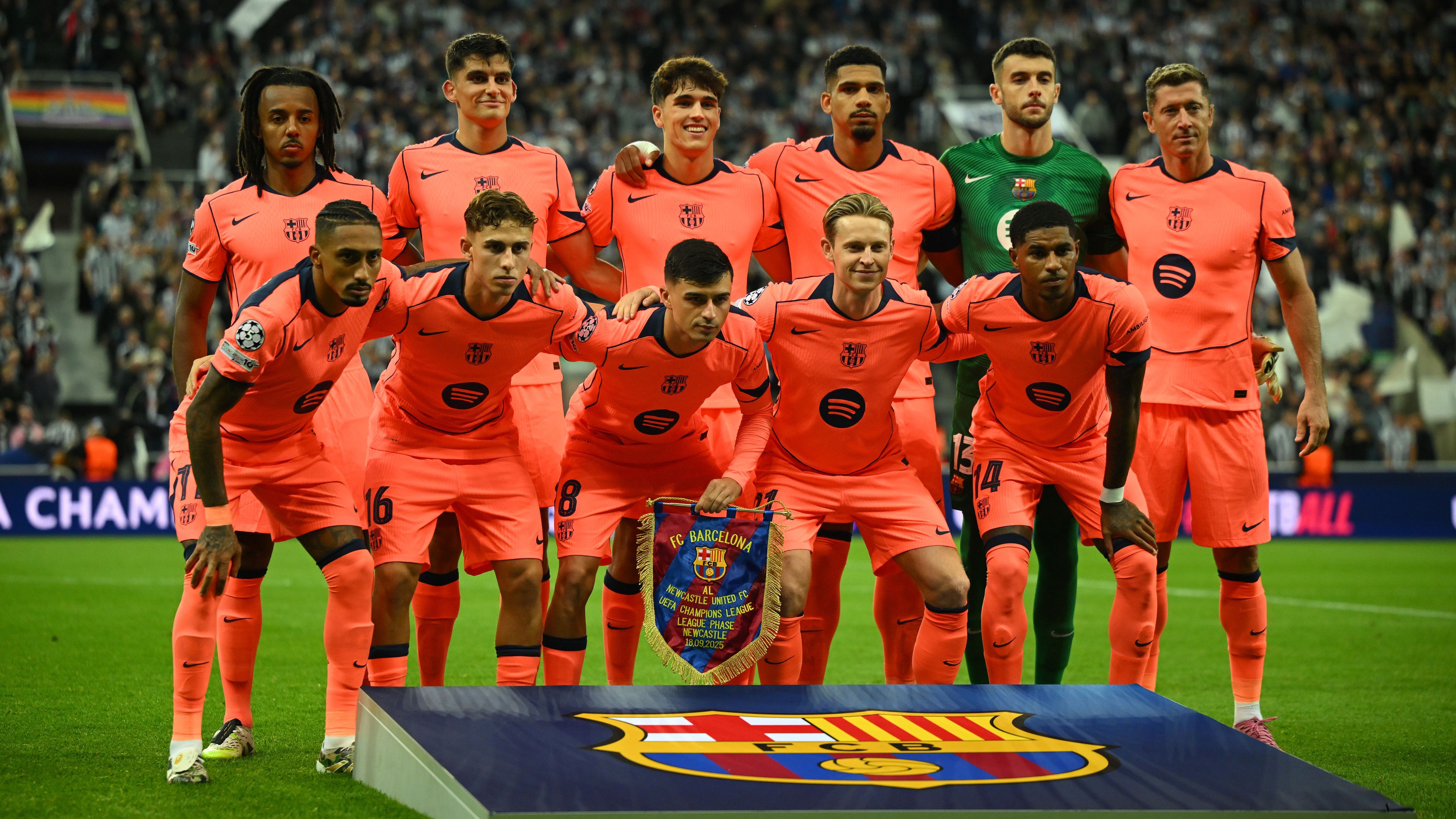 Newcastle United FC v FC Barcelona - UEFA Champions League 2025/26 League Phase MD1