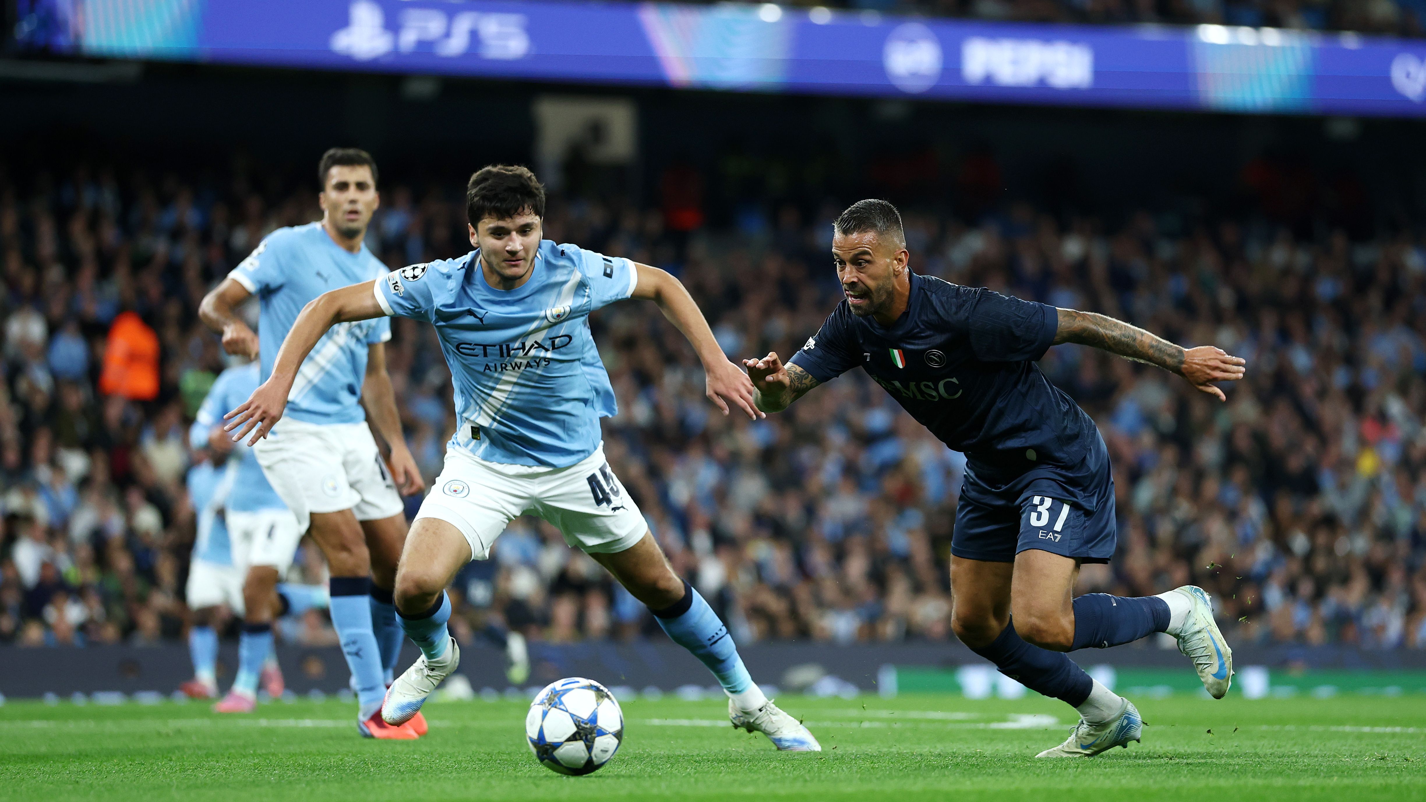 Manchester City v SSC Napoli - UEFA Champions League 2025/26 League Phase MD1