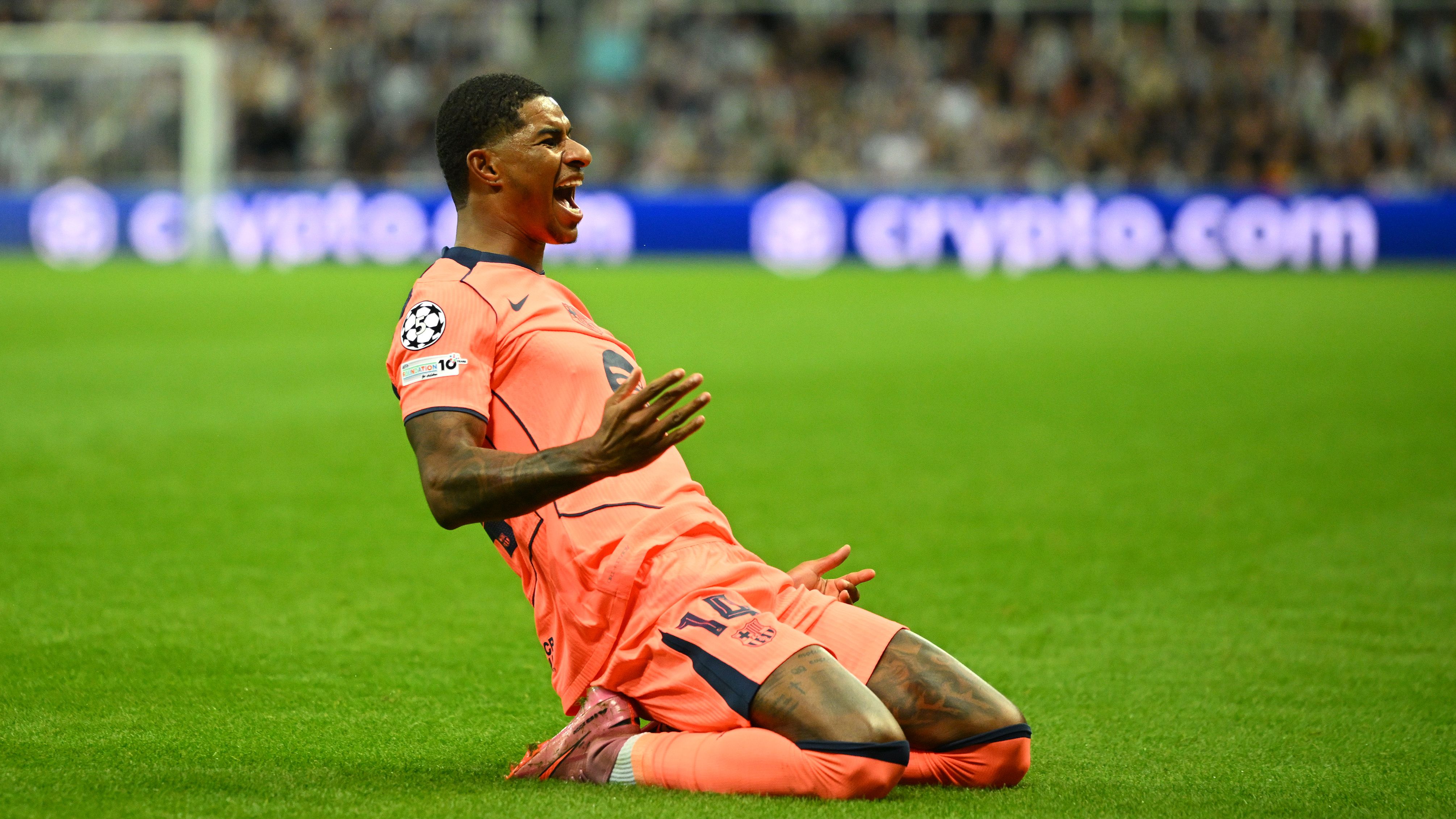 選手採点：バルセロナ】ラッシュフォードが凱旋2ゴールでCL白星