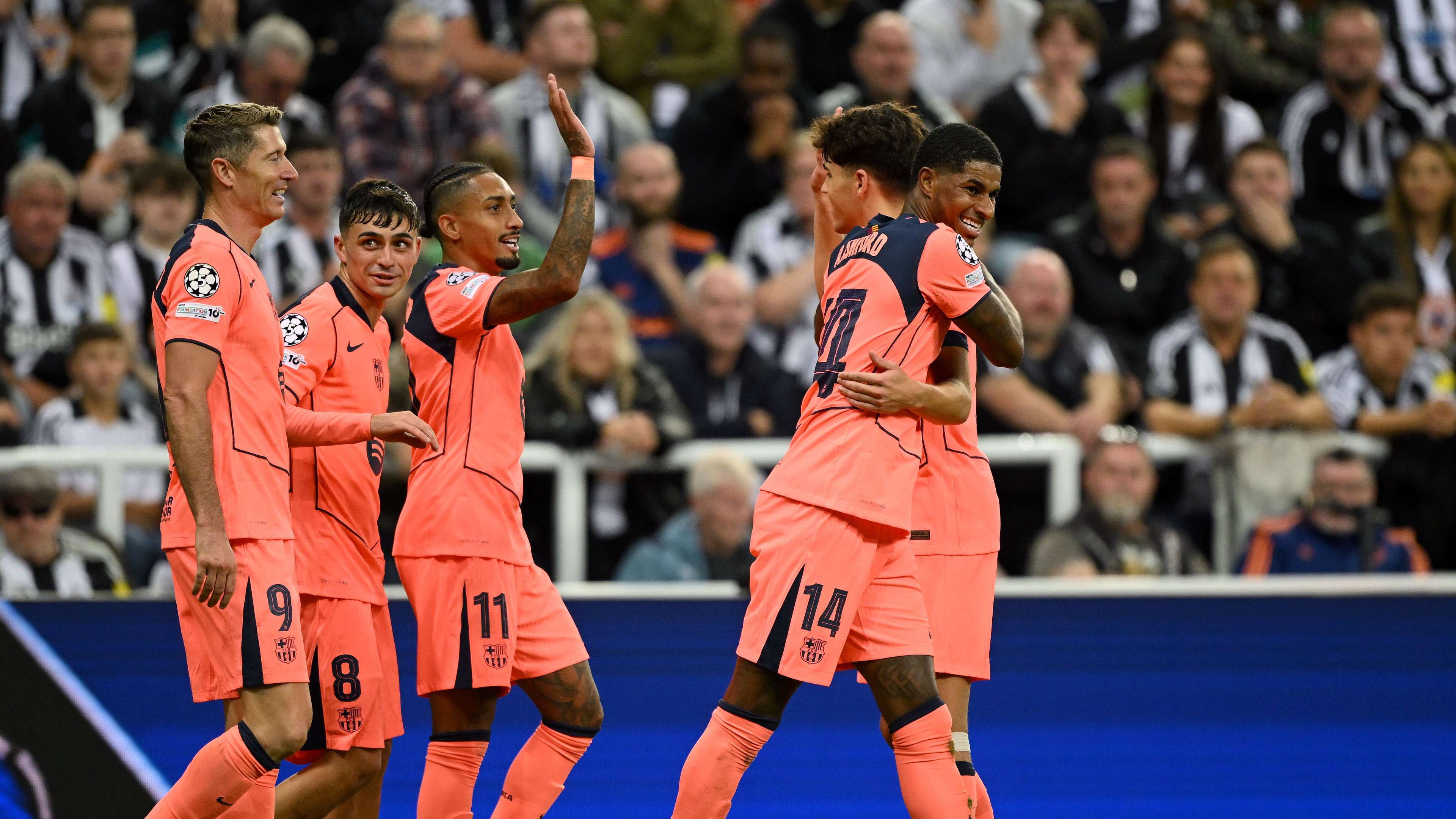 Newcastle United FC v FC Barcelona - UEFA Champions League 2025/26 League Phase MD1