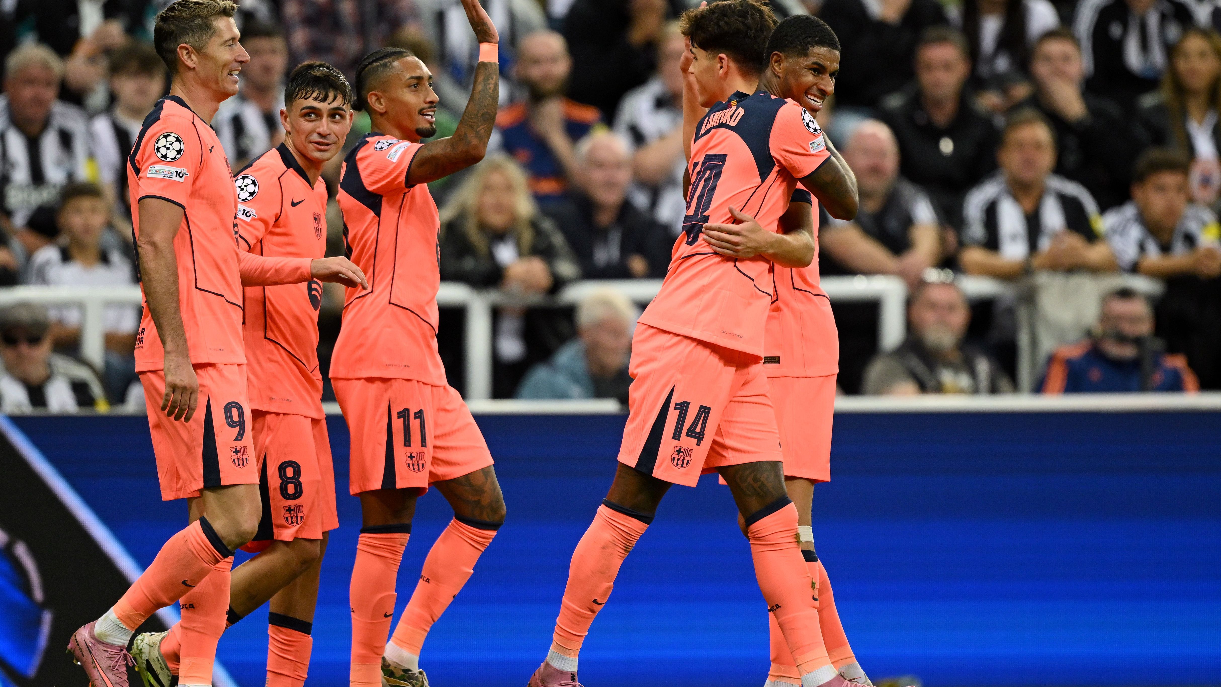 Newcastle United FC v FC Barcelona - UEFA Champions League 2025/26 League Phase MD1