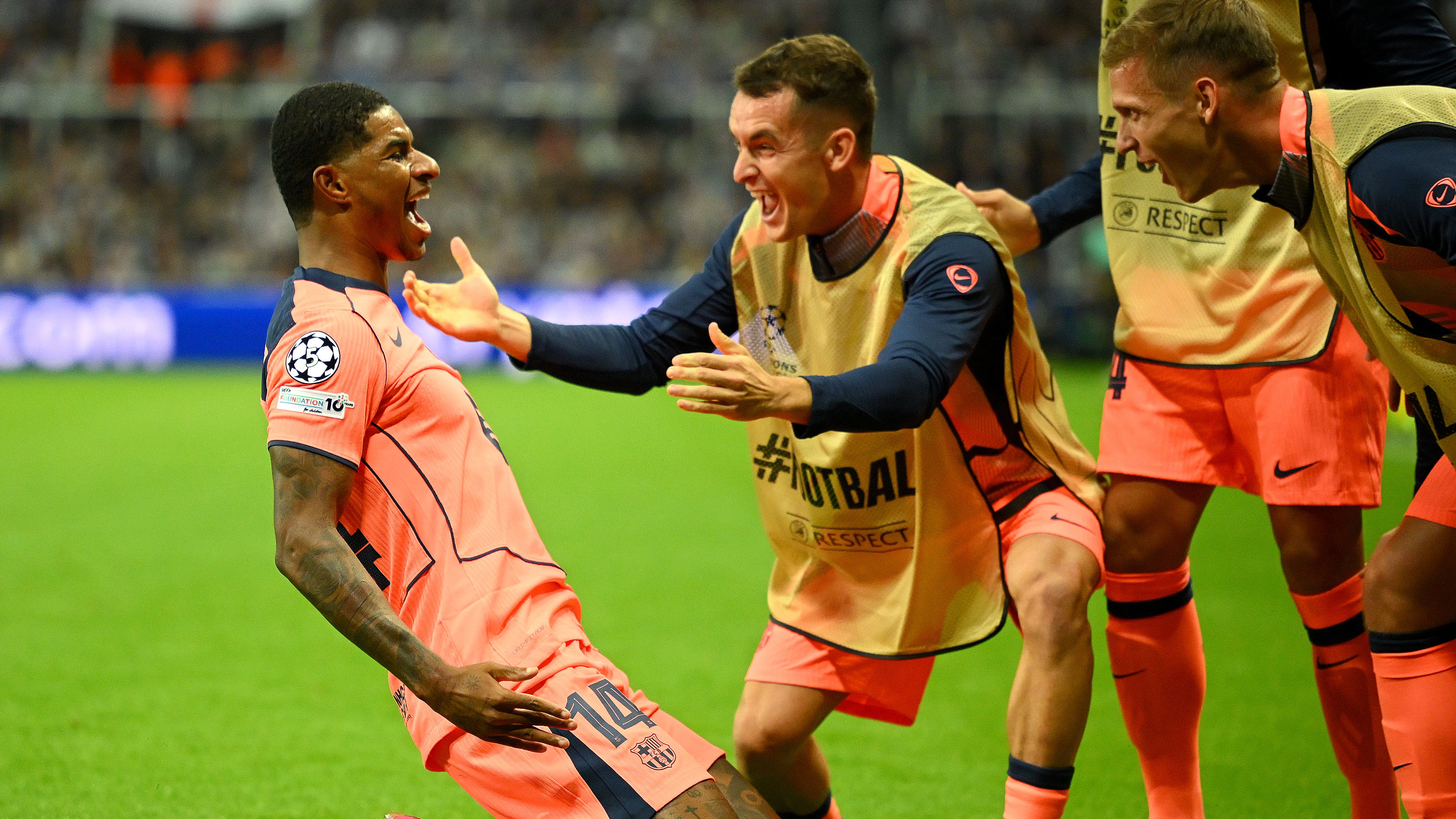 Newcastle United FC v FC Barcelona - UEFA Champions League 2025/26 League Phase MD1