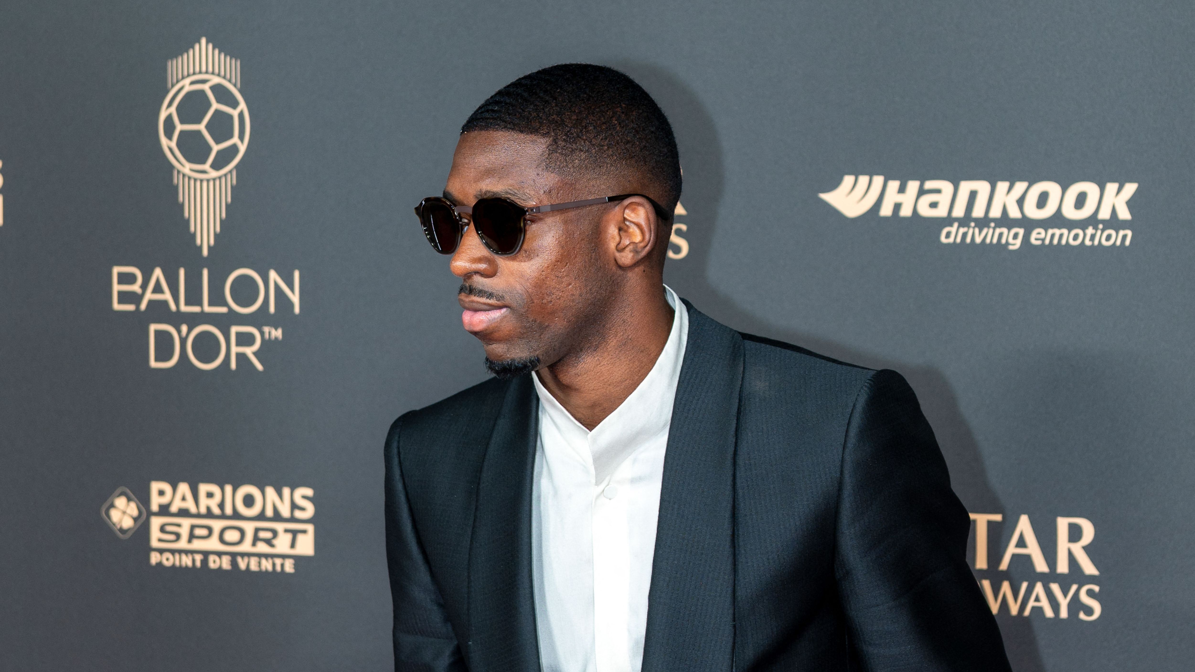 FRANCE-SPORTS-FOOTBALL-BALLON-D-OR-OUSMANE-DEMBELE-ARRIVAL