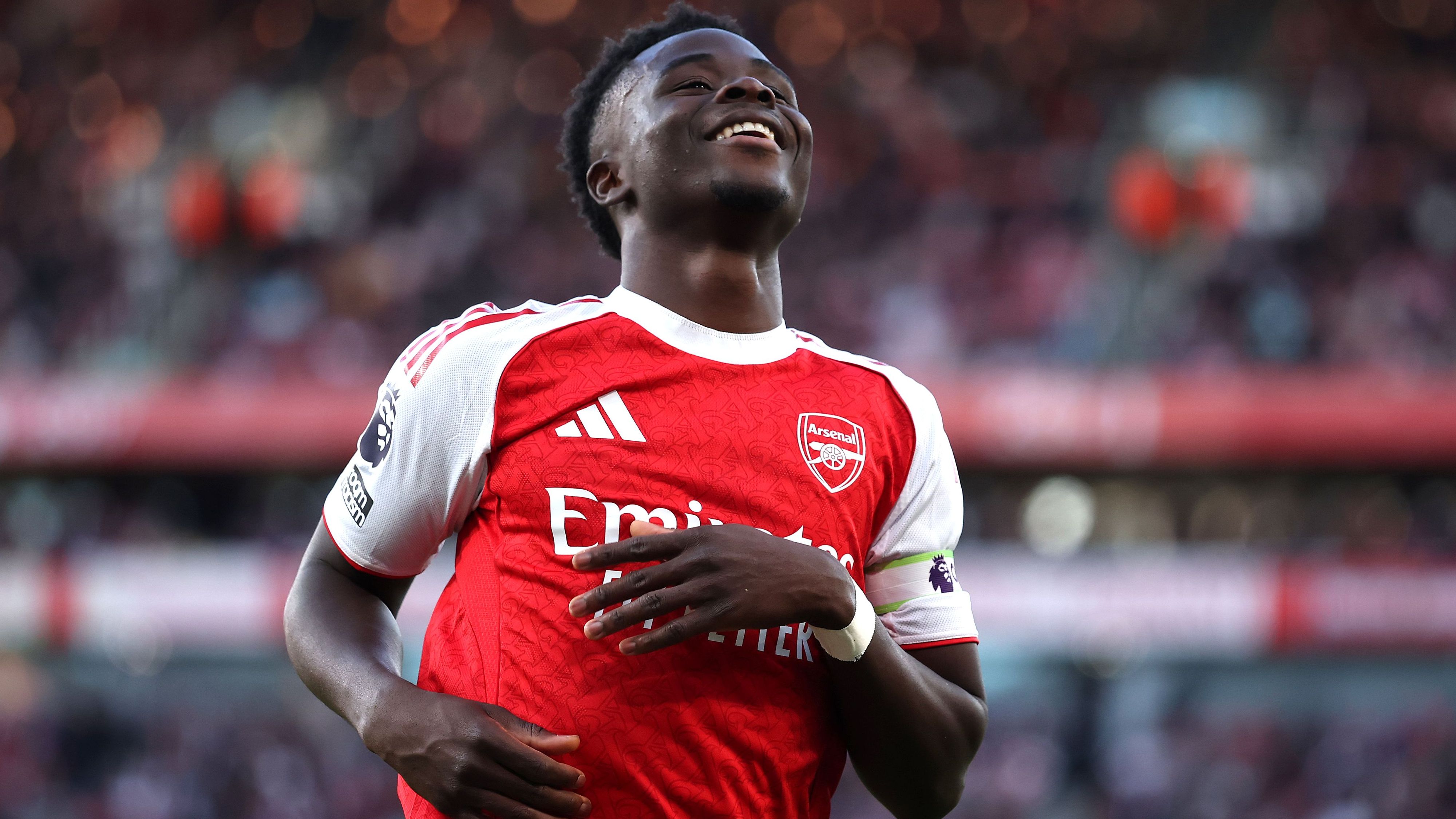 Payday for Bukayo Saka: Arsenal ready to make England star one of club's top earners as part of blockbuster new contract