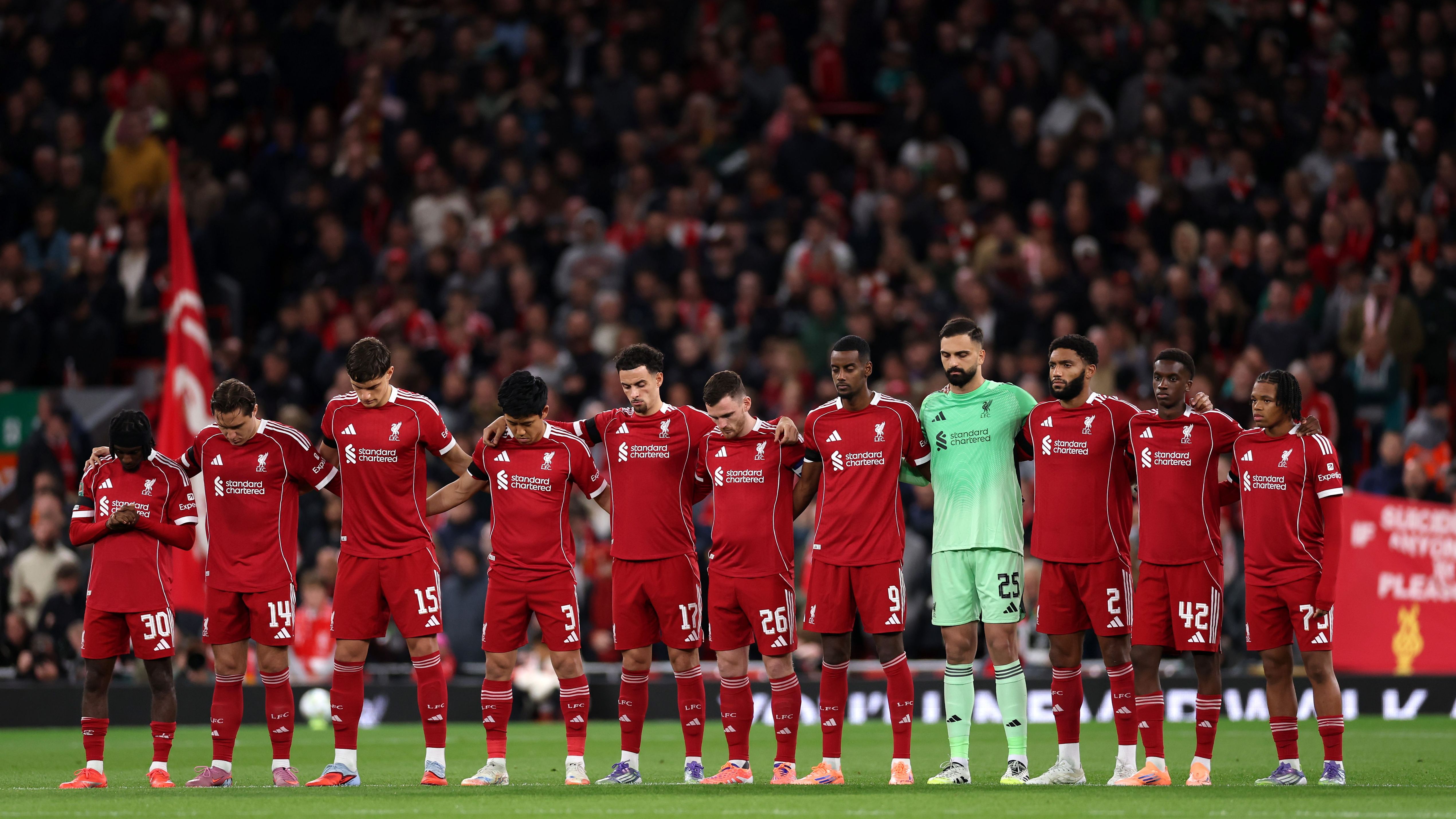 Liverpool v Southampton - Carabao Cup Third Round