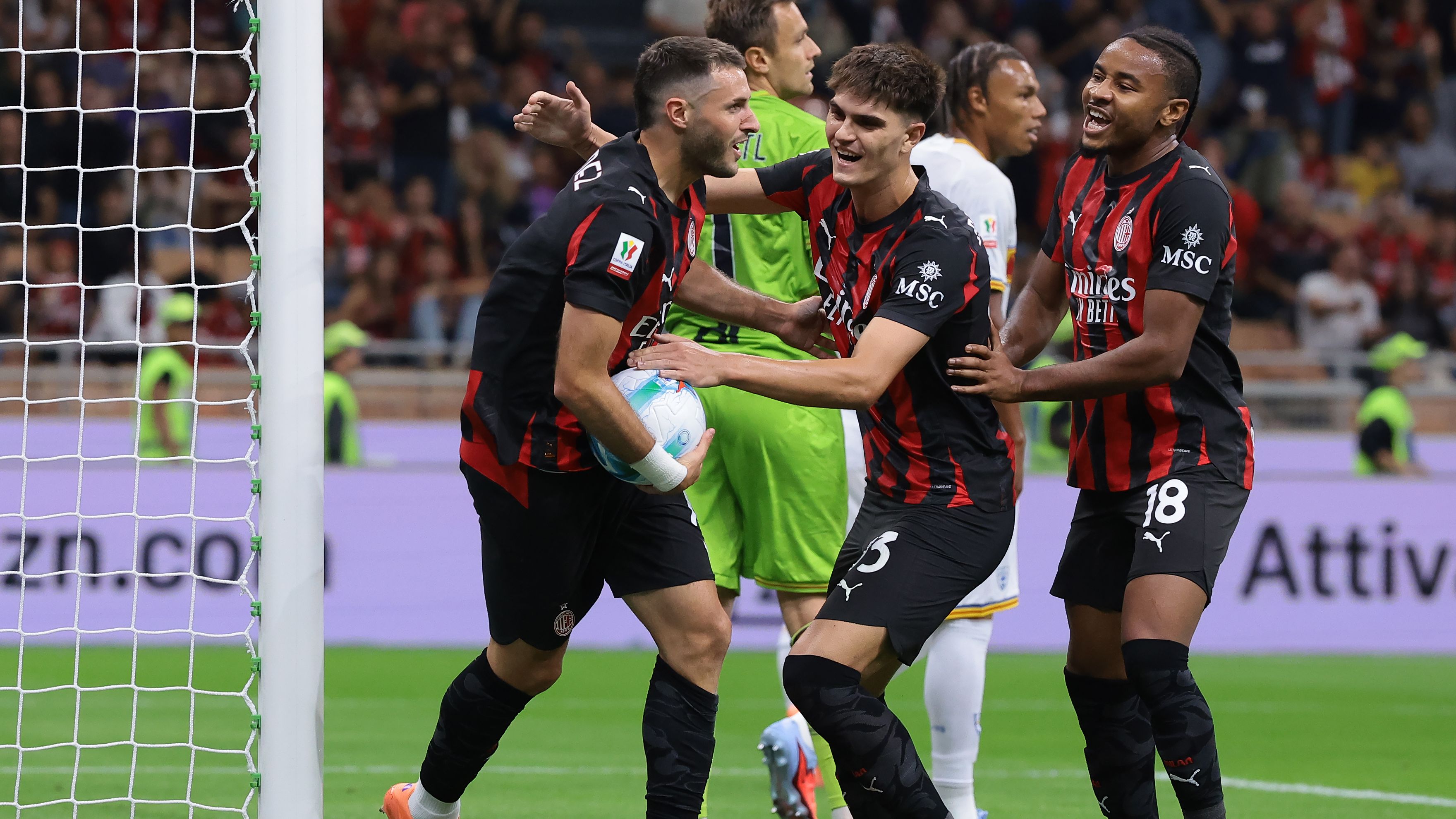 AC Milan v US Lecce - Coppa Italia