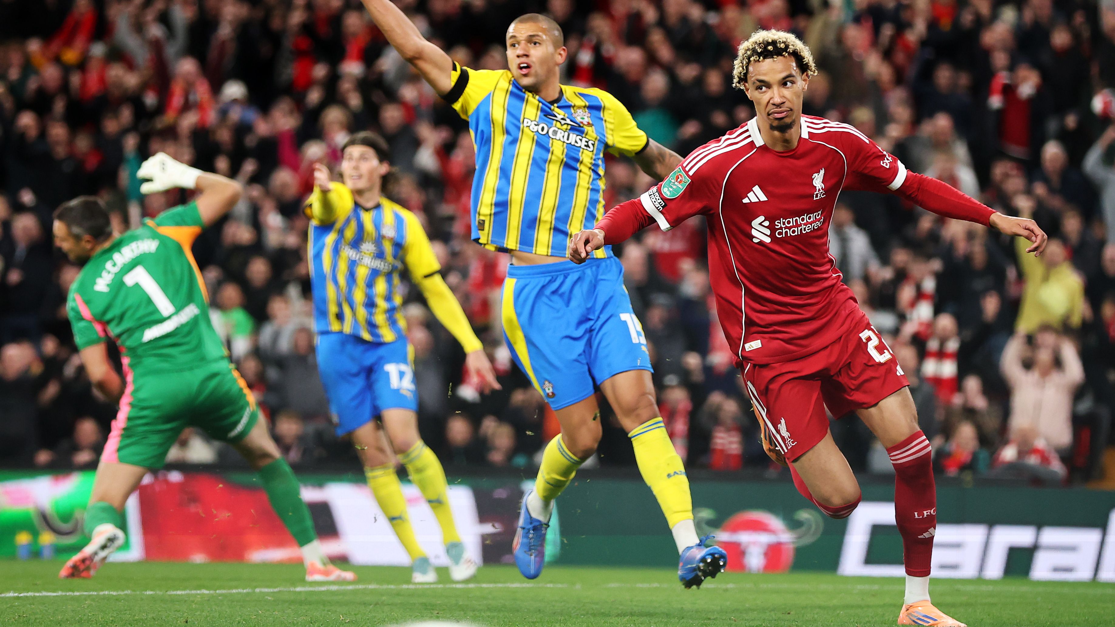 Liverpool v Southampton - Carabao Cup Third Round