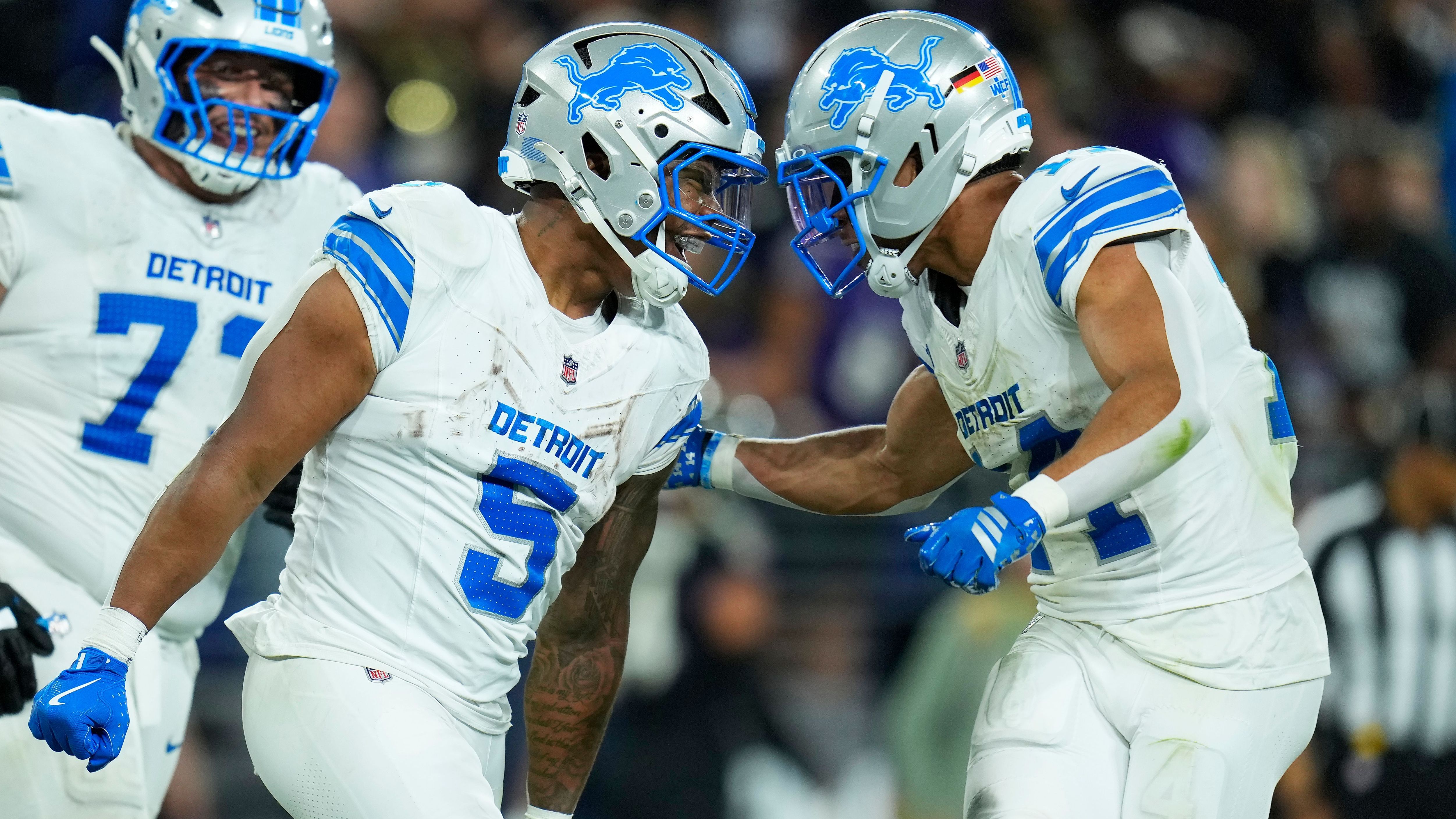 Detroit Lions v Baltimore Ravens