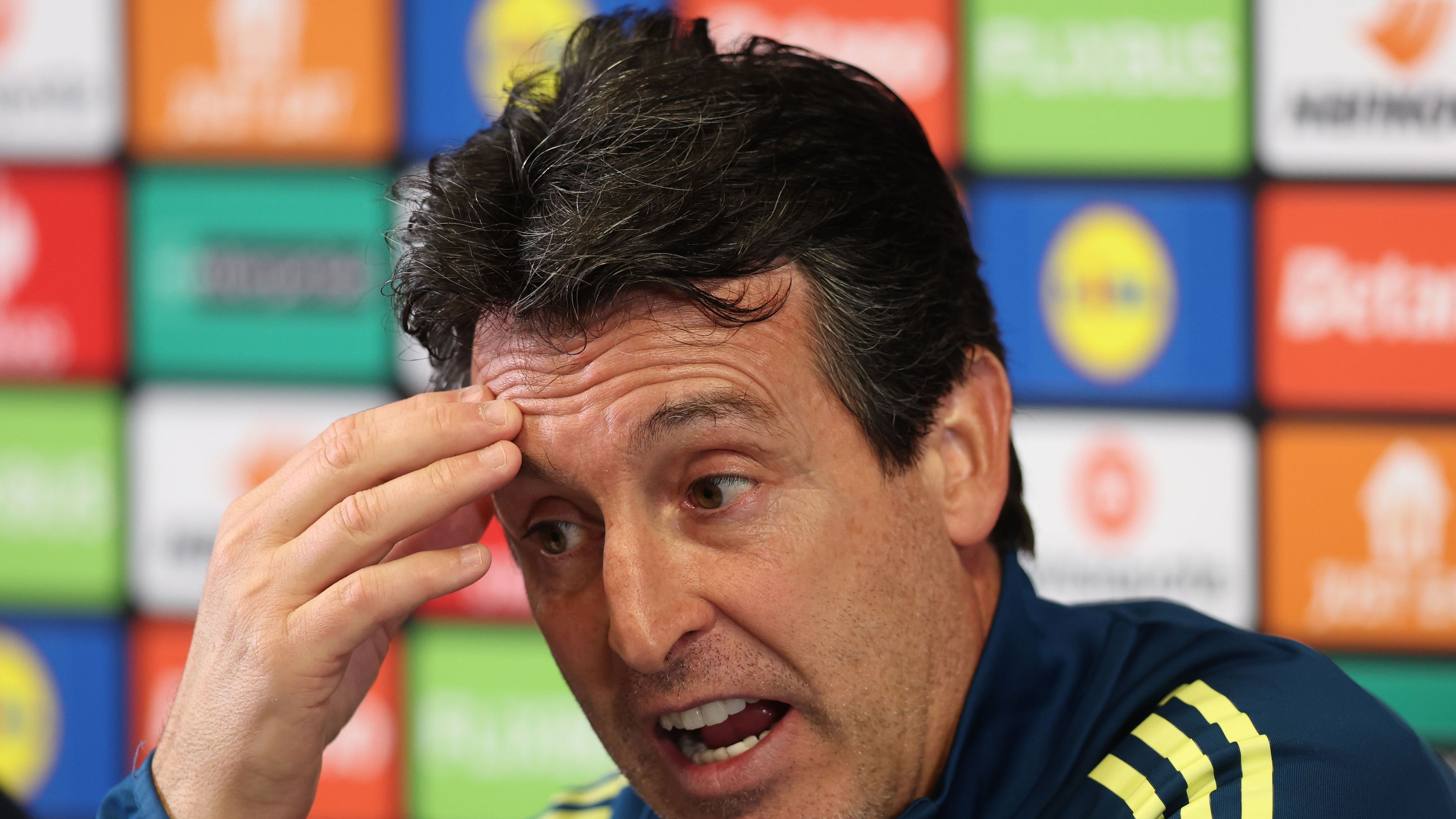 Aston Villa FC Training Session And Press Conference - UEFA Europa League 2025/26 League Phase MD1