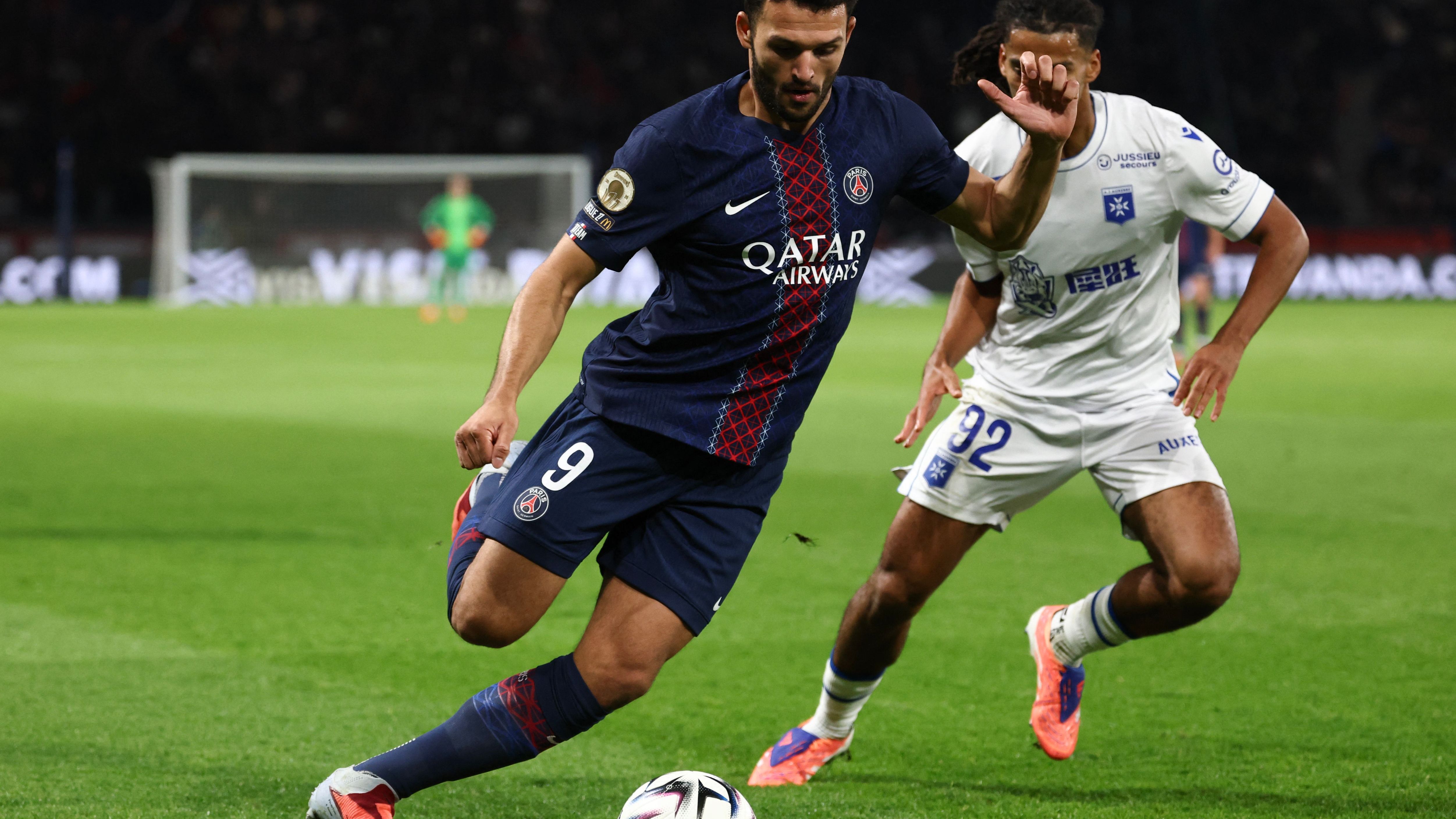 FBL-FRA-LIGUE1-PSG-AUXERRE