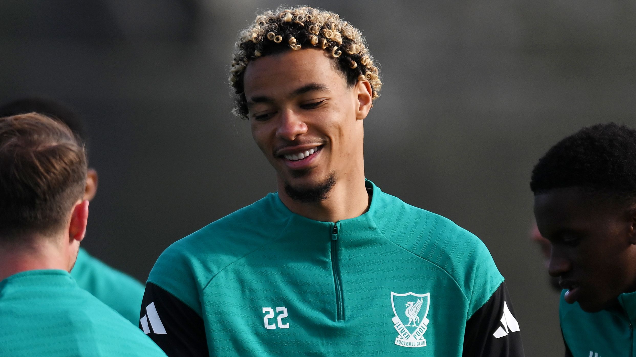 Liverpool FC Training Session And Press Conference - UEFA Champions League 2025/26 League Phase MD2