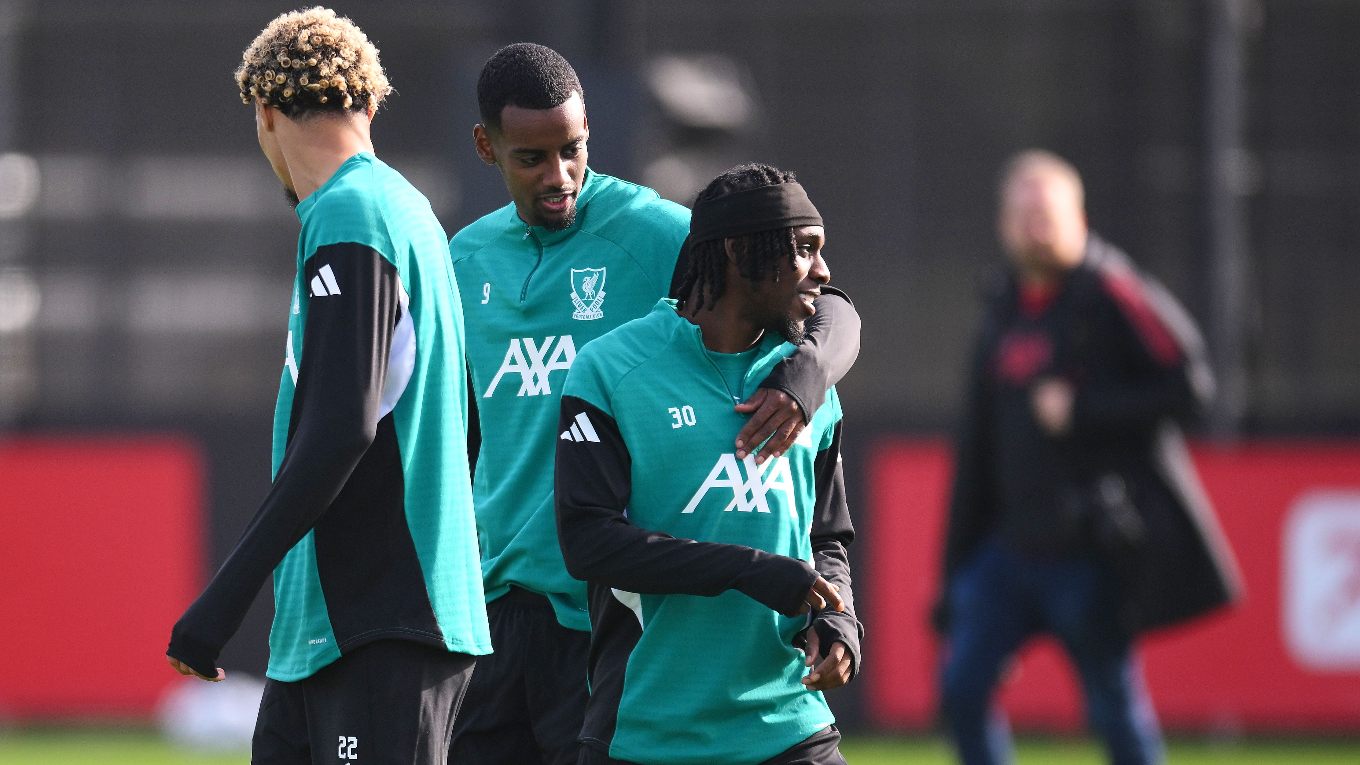 Liverpool FC Training Session And Press Conference - UEFA Champions League 2025/26 League Phase MD2