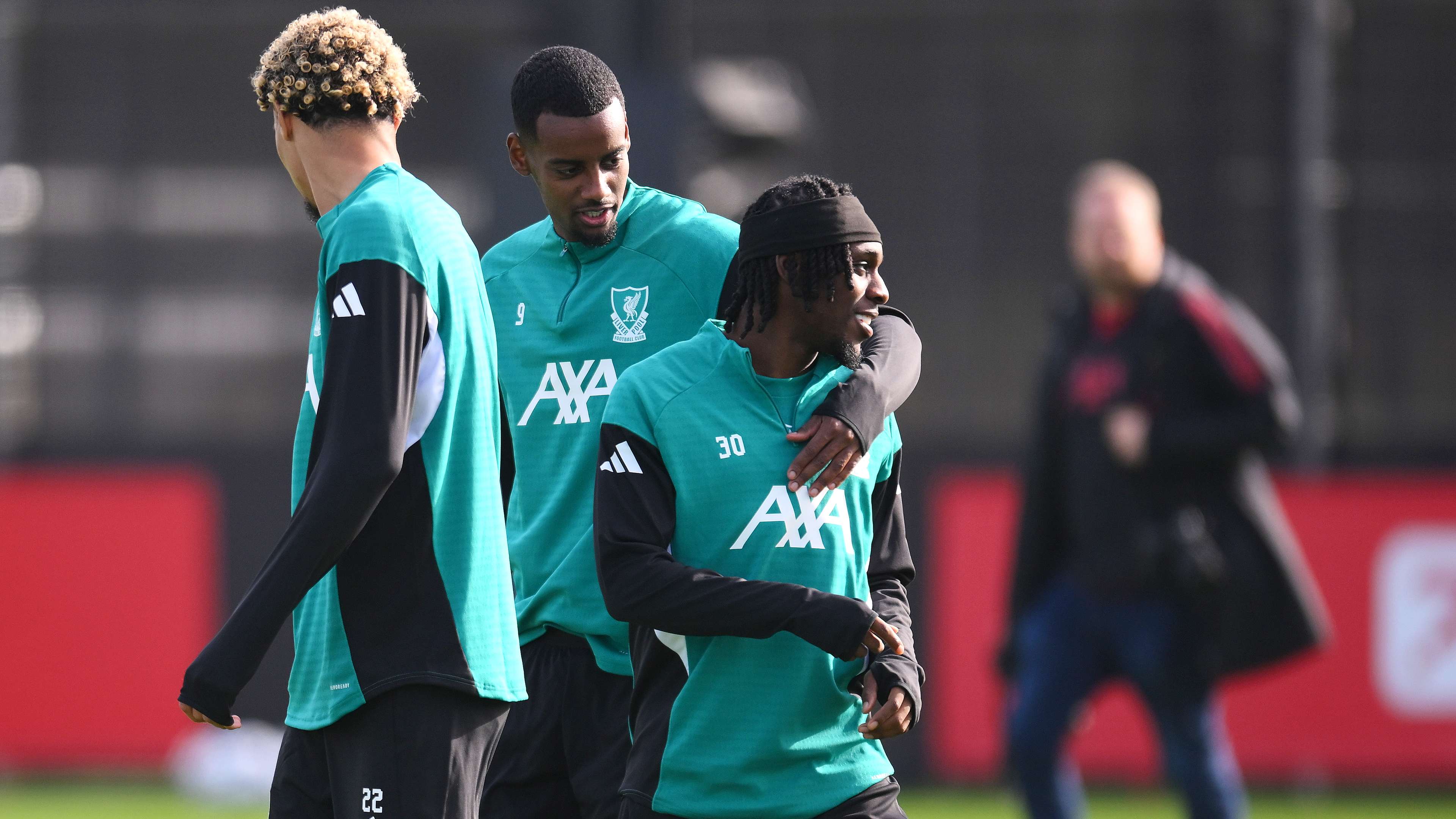 Liverpool FC Training Session And Press Conference - UEFA Champions League 2025/26 League Phase MD2