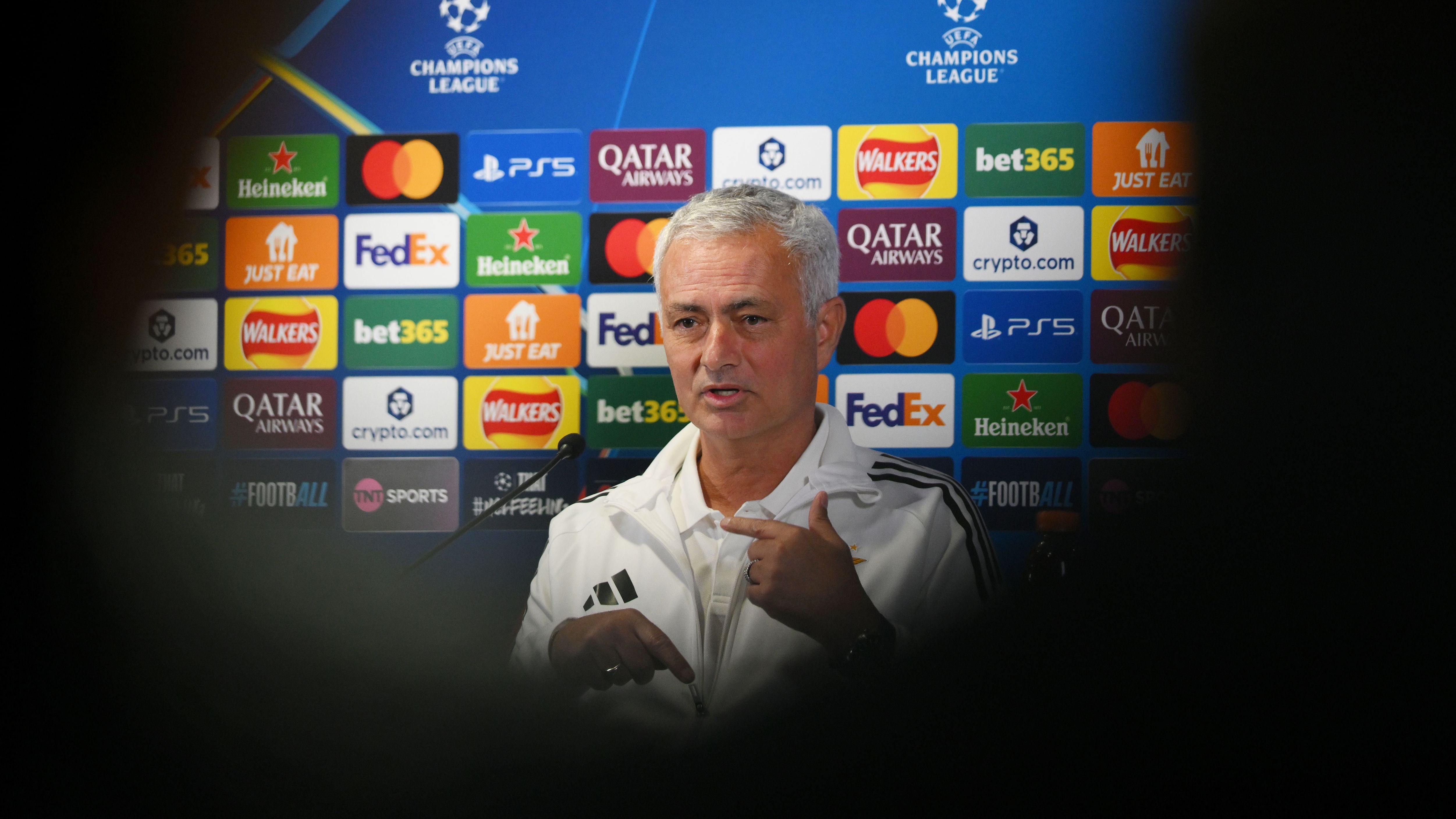 SL Benfica Training Session And Press Conference - UEFA Champions League 2025/26 League Phase MD2