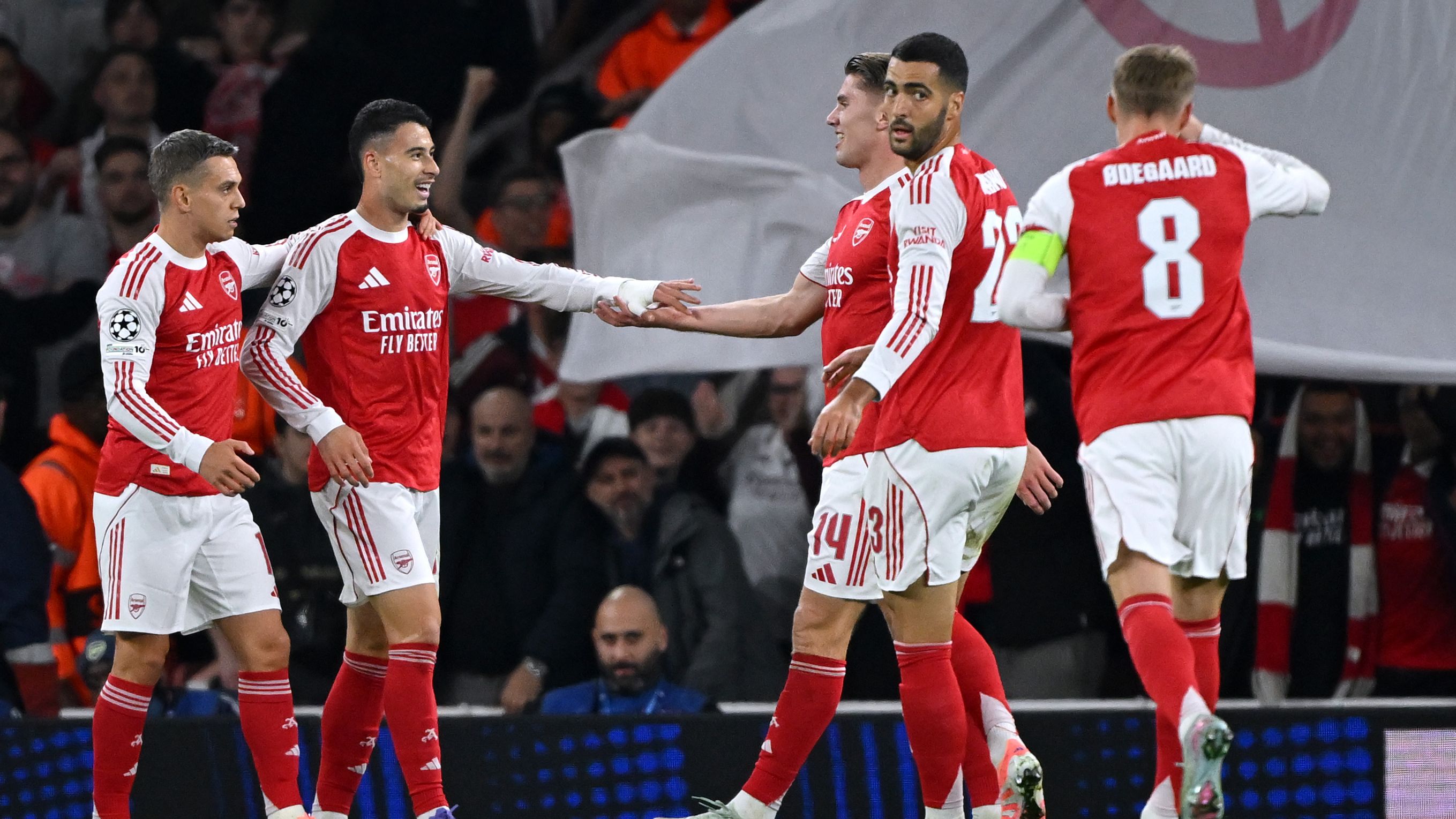 Arsenal FC v Olympiacos FC - UEFA Champions League 2025/26 League Phase MD2