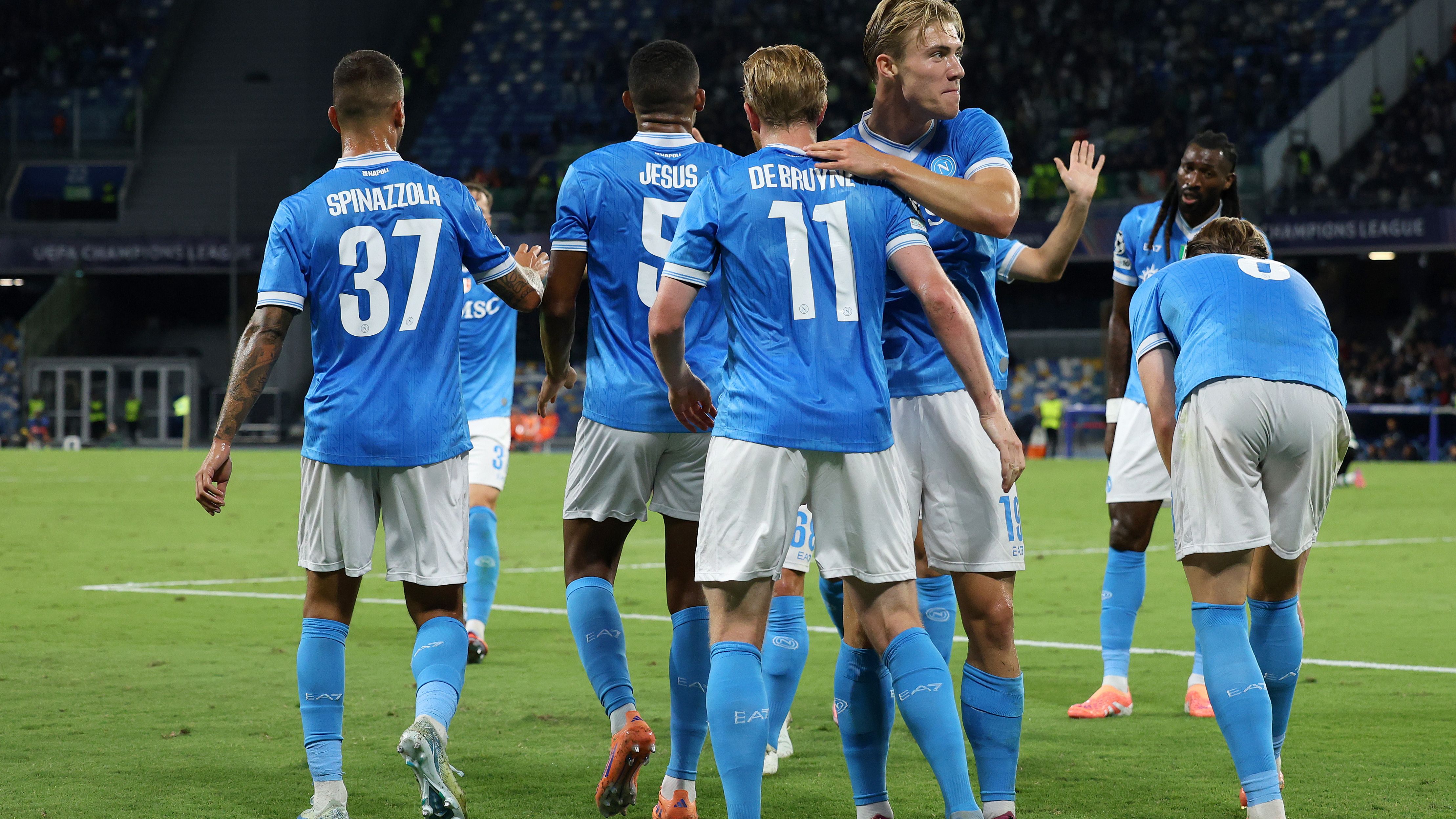 SSC Napoli v Sporting Clube de Portugal - UEFA Champions League 2025/26 League Phase MD2