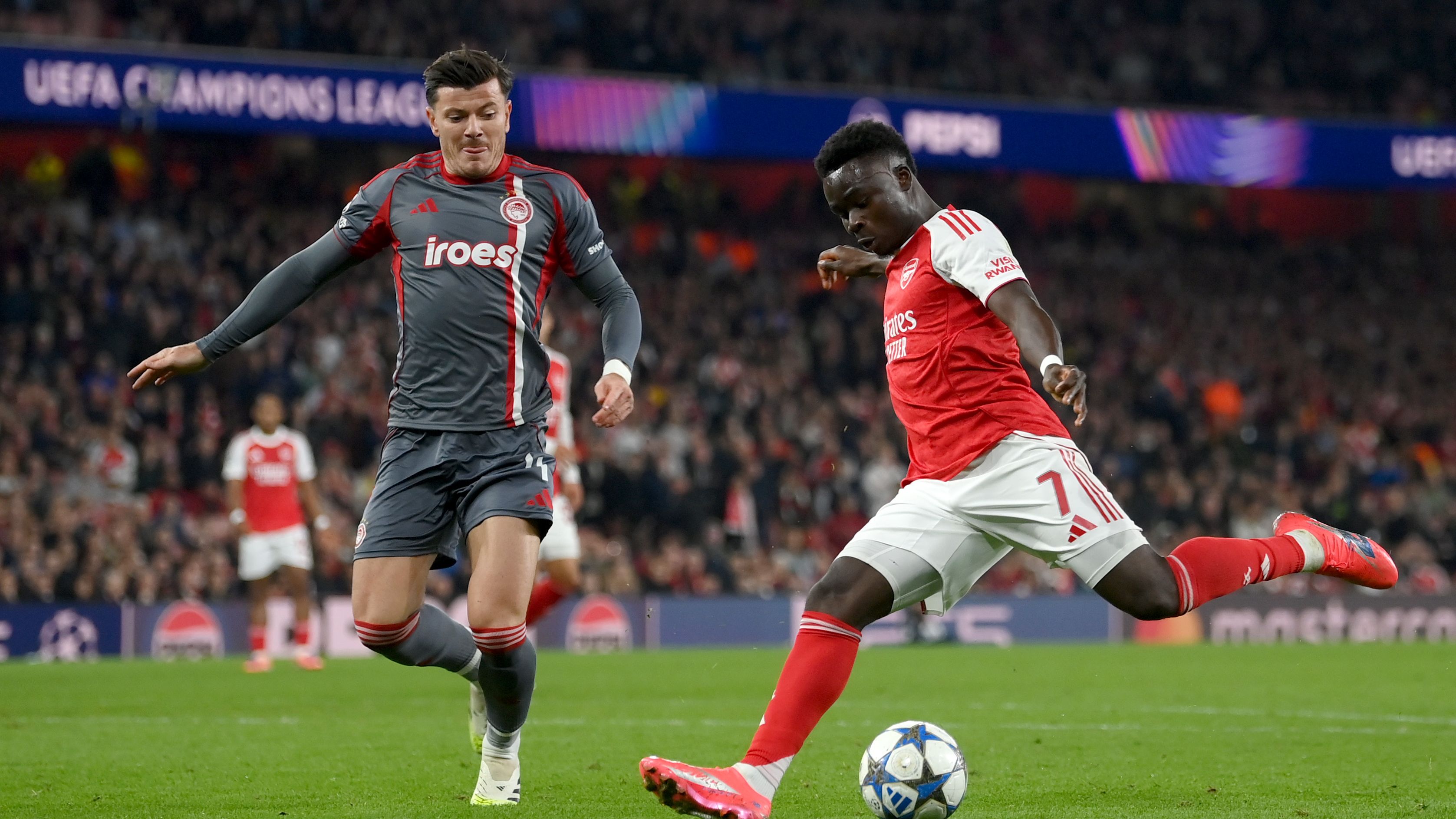 Arsenal FC v Olympiacos FC - UEFA Champions League 2025/26 League Phase MD2