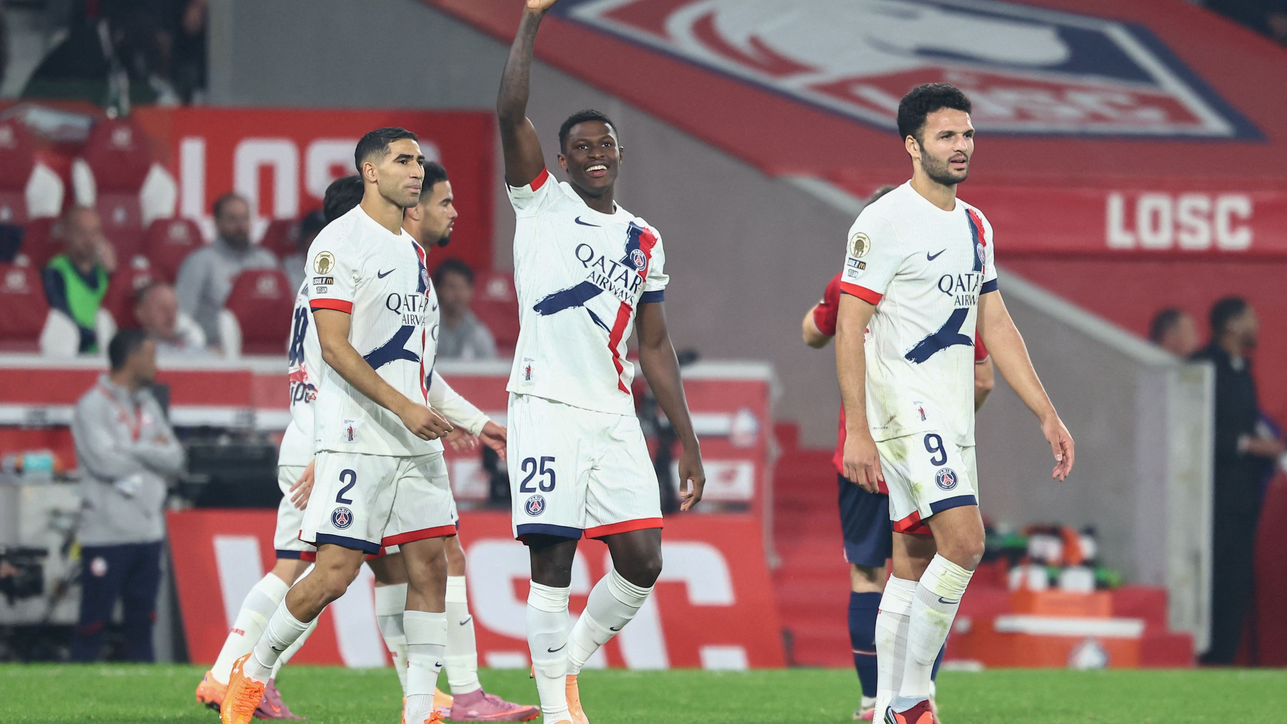 FBL-FRA-LIGUE1-LILLE-PSG