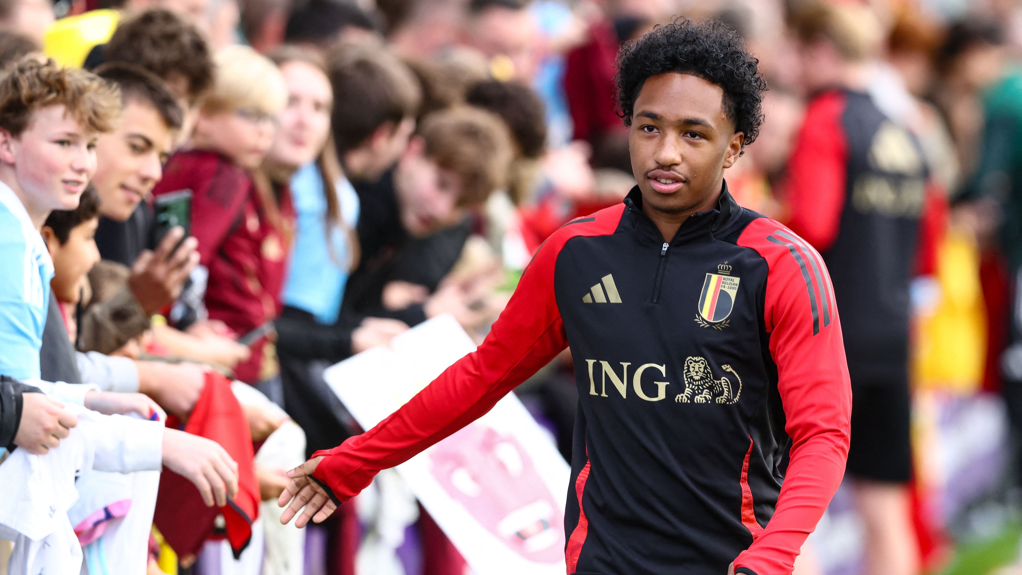 BELGIUM SOCCER RED DEVILS TRAINING MONDAY