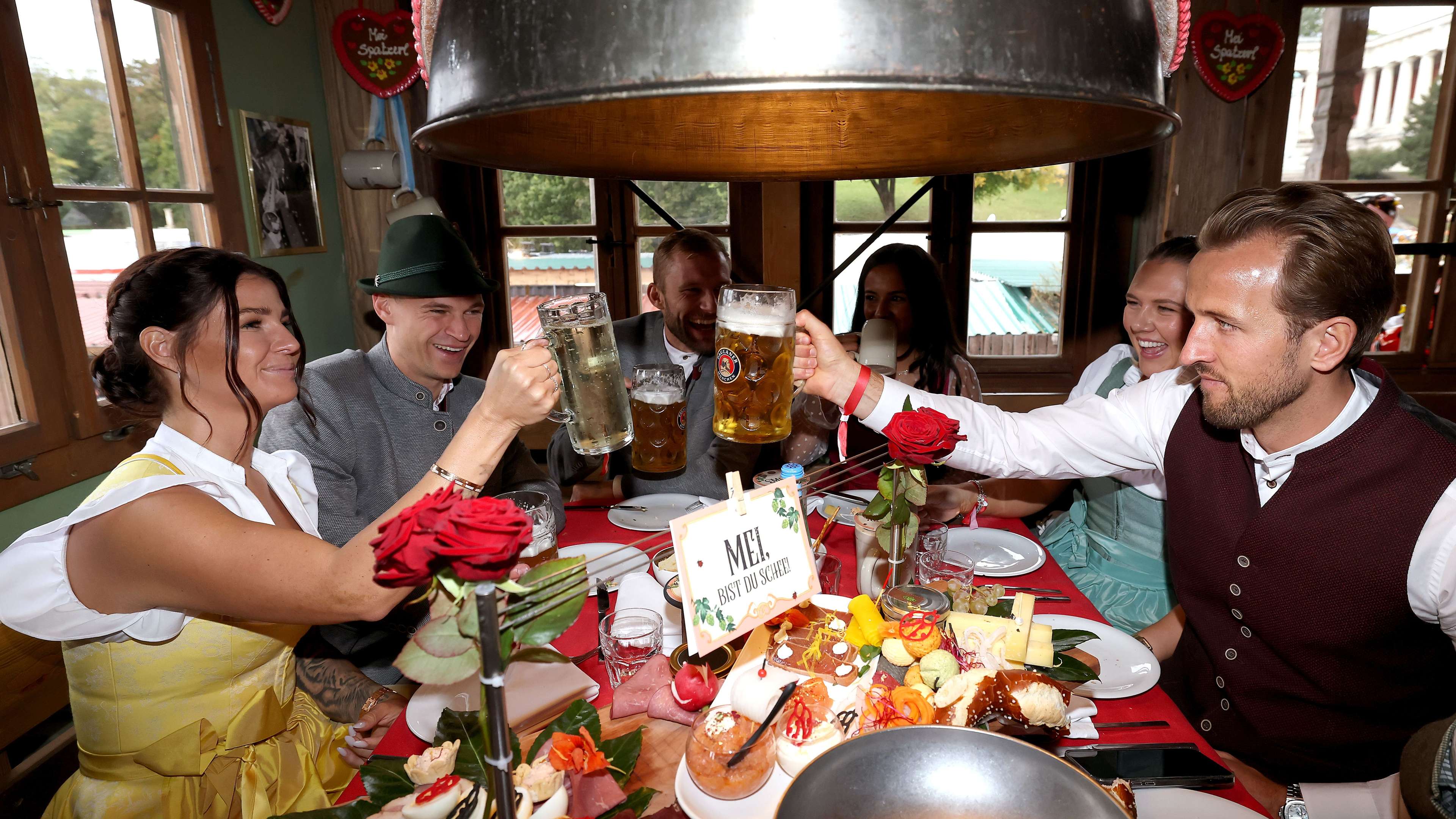 FC Bayern München Attends Oktoberfest
