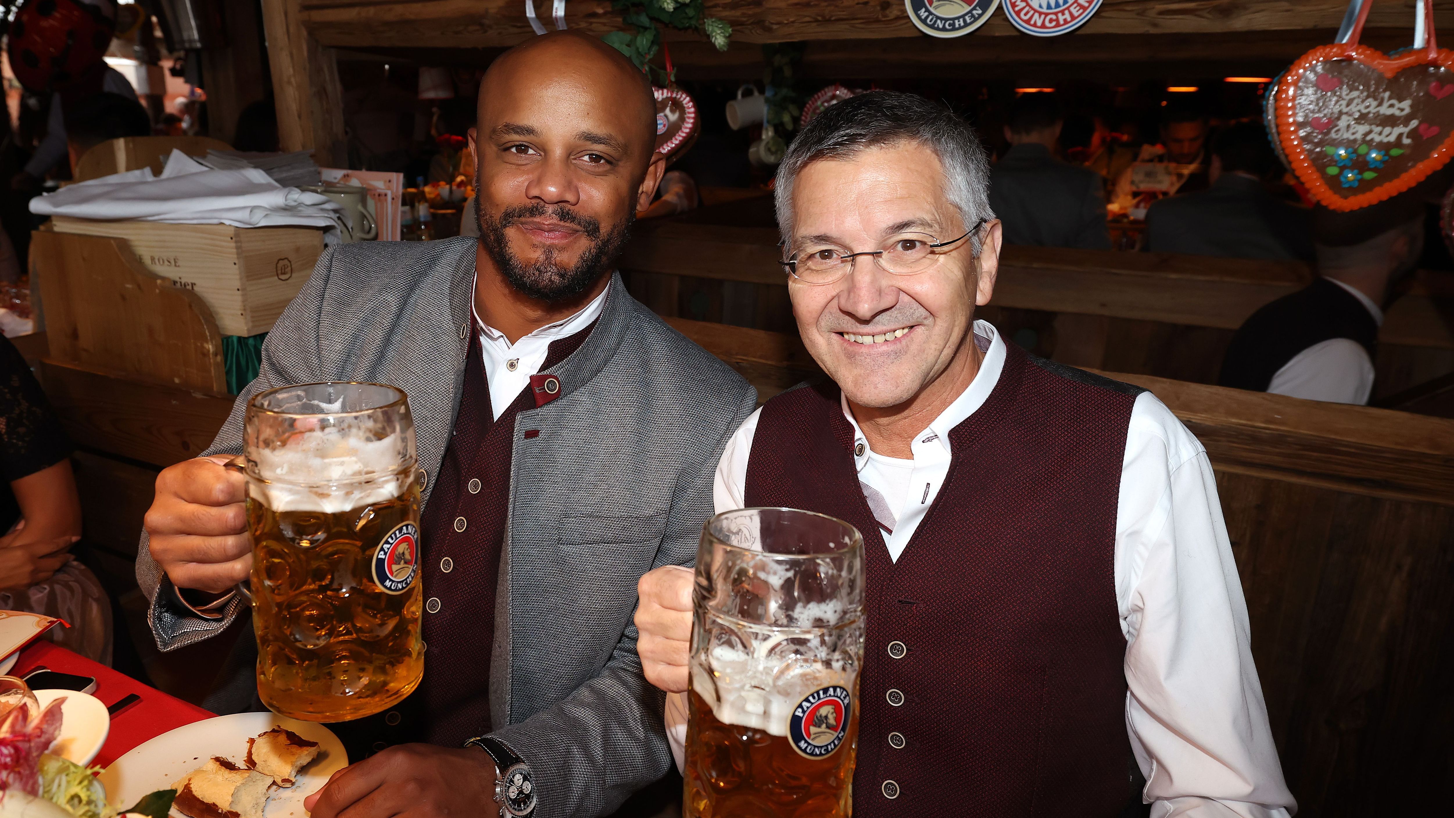 FC Bayern München Attends Oktoberfest