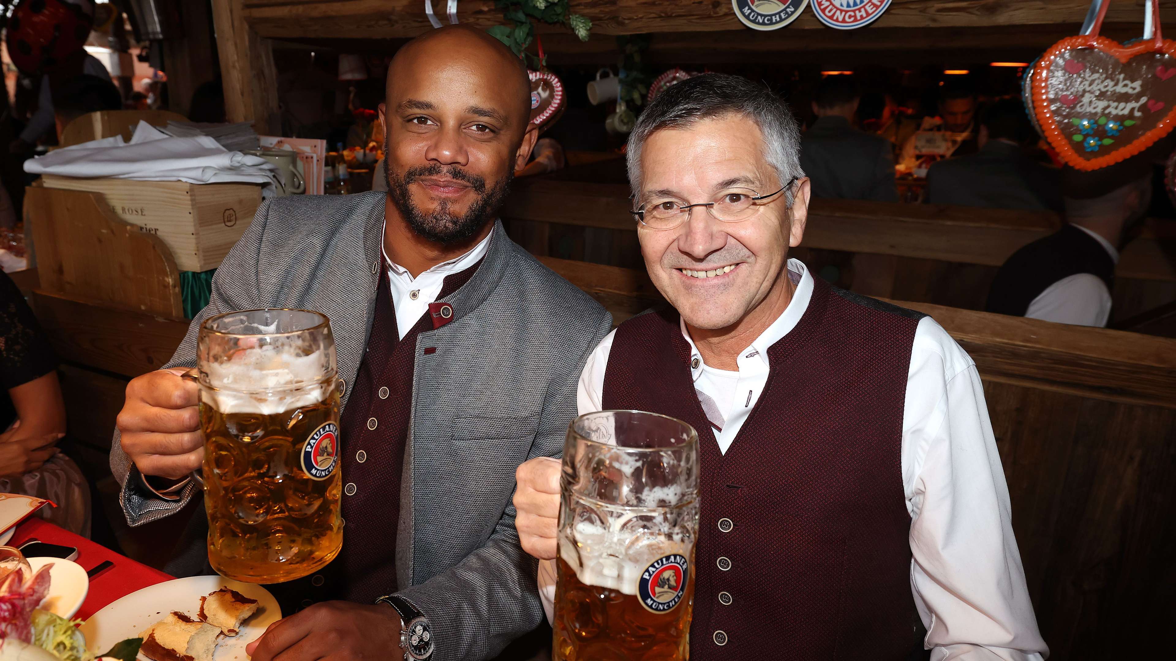 FC Bayern München Attends Oktoberfest Kompany