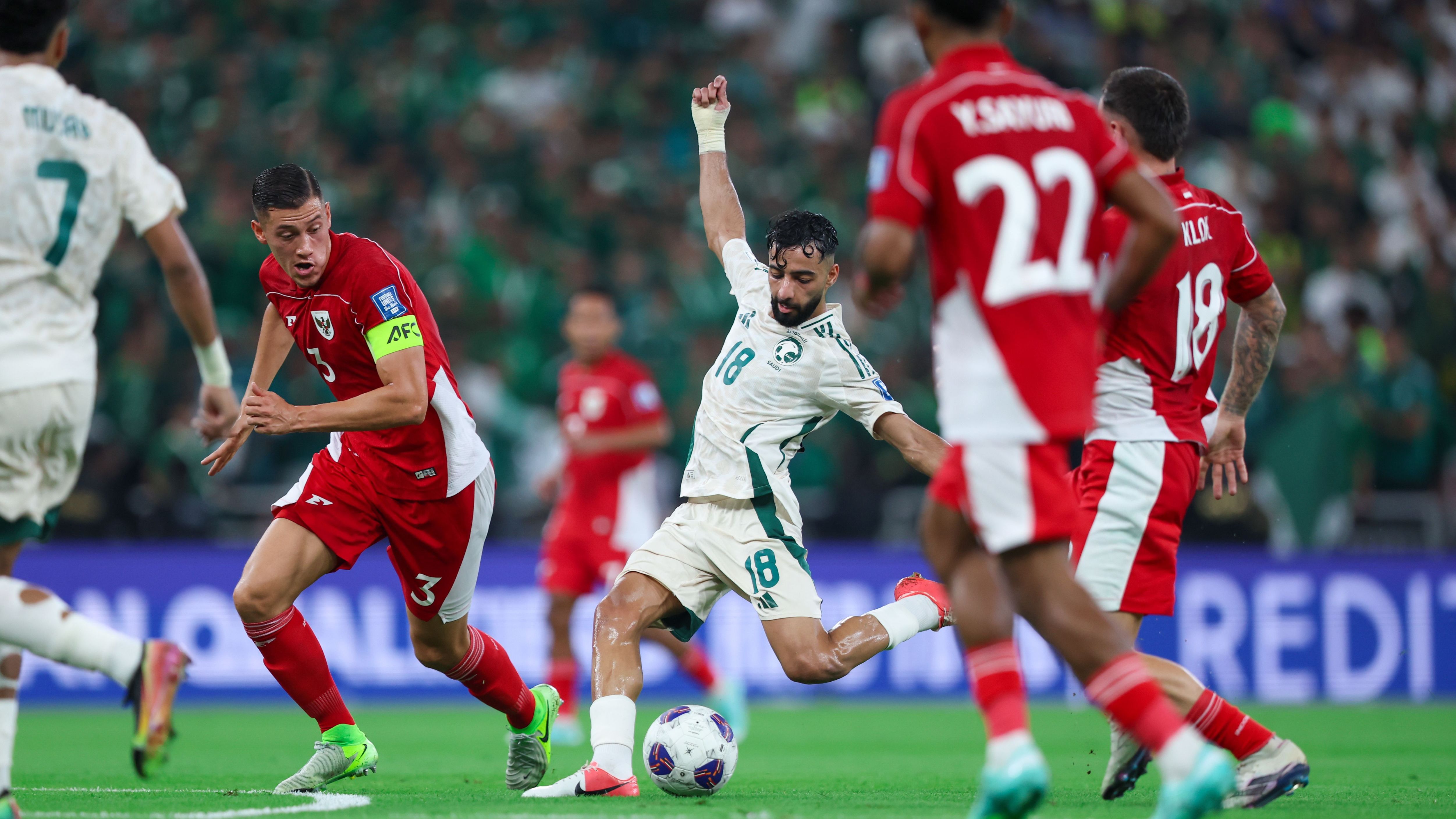 Saudi Arabia and Indonesia - AFC Asian qualifiers 4th Round Group B