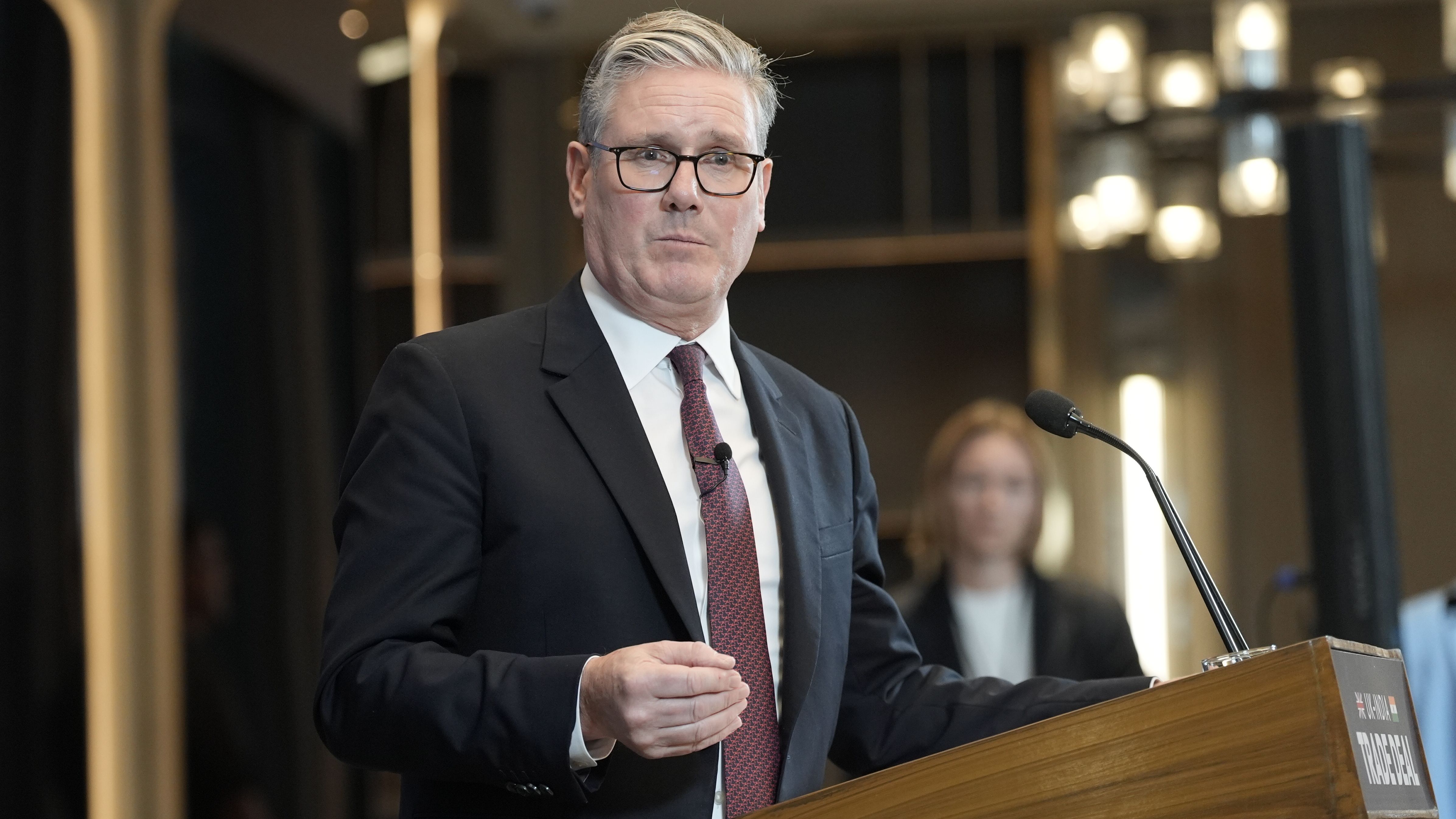 British Prime Minister Keir Starmer Travels To India