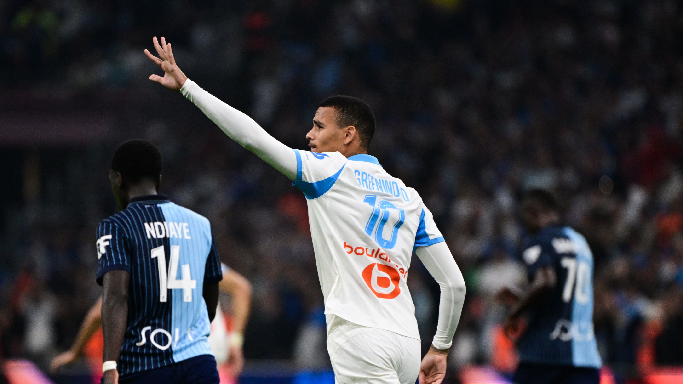 Mason Greenwood scores four goals as Marseille come from behind to beat Le Havre and move top of Ligue 1 above PSG | Goal.com UK