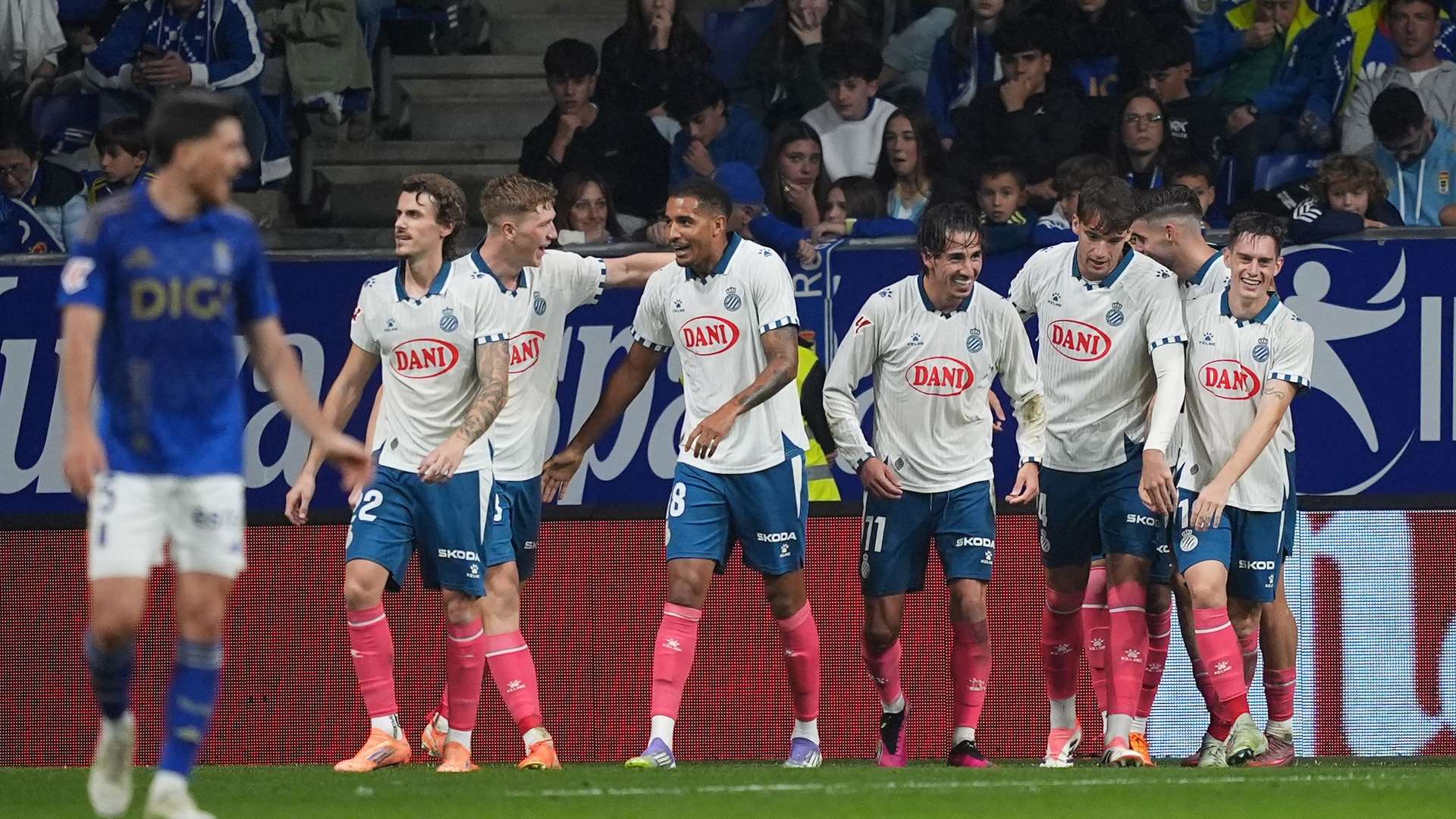 LaLiga protest censored! Oviedo and Espanyol clash cuts away from ...