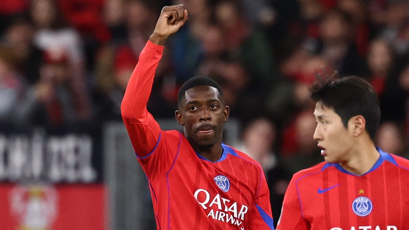 Ousmane Demebele 'feeling good' after immediate impact on PSG return but star forward aims dig at Illia Zabarnyi over red card in 7-2 demolition of Bayer Leverkusen | Goal.com UK