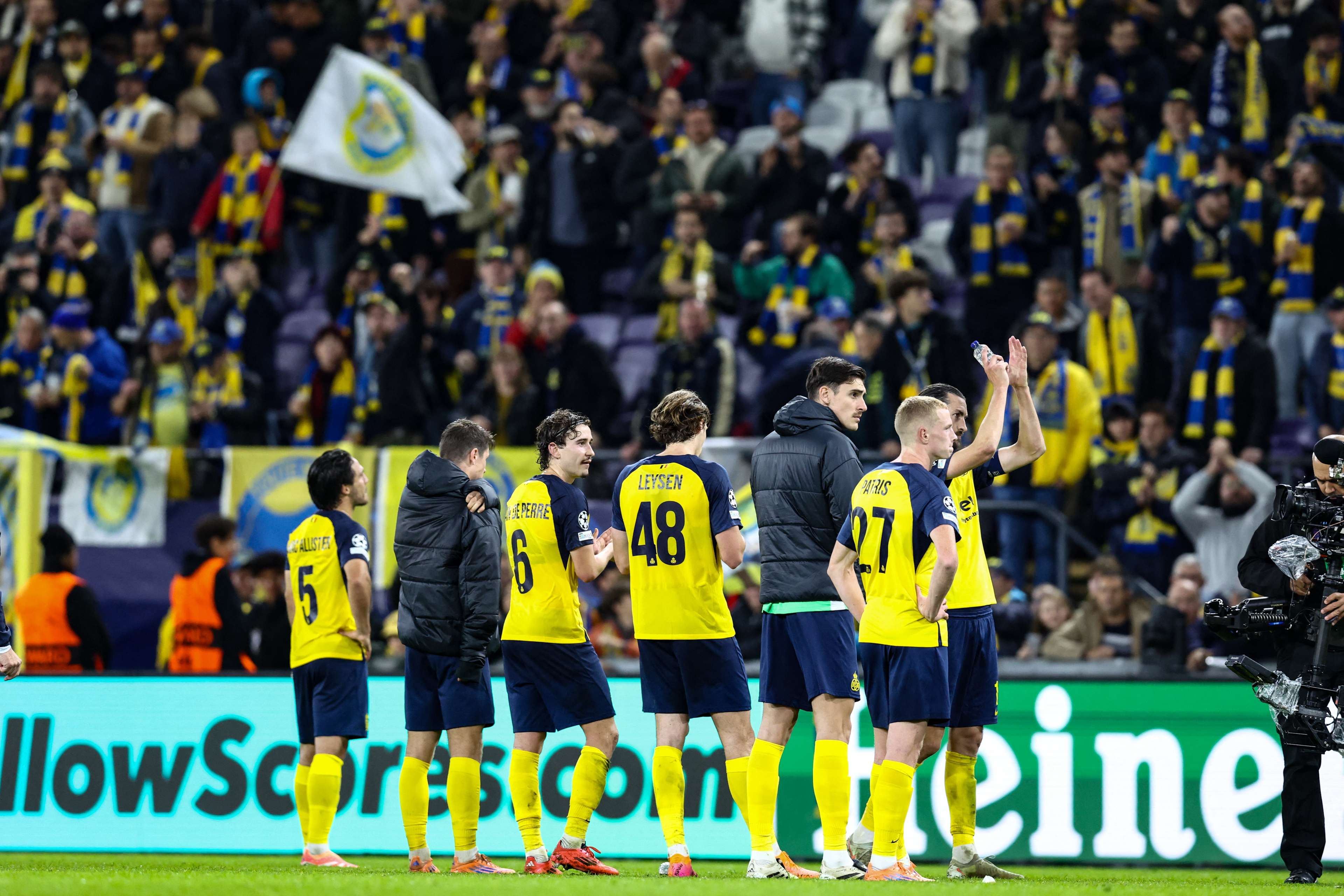 SOCCER CL D3 UNION SG VS INTERNAZIONALE