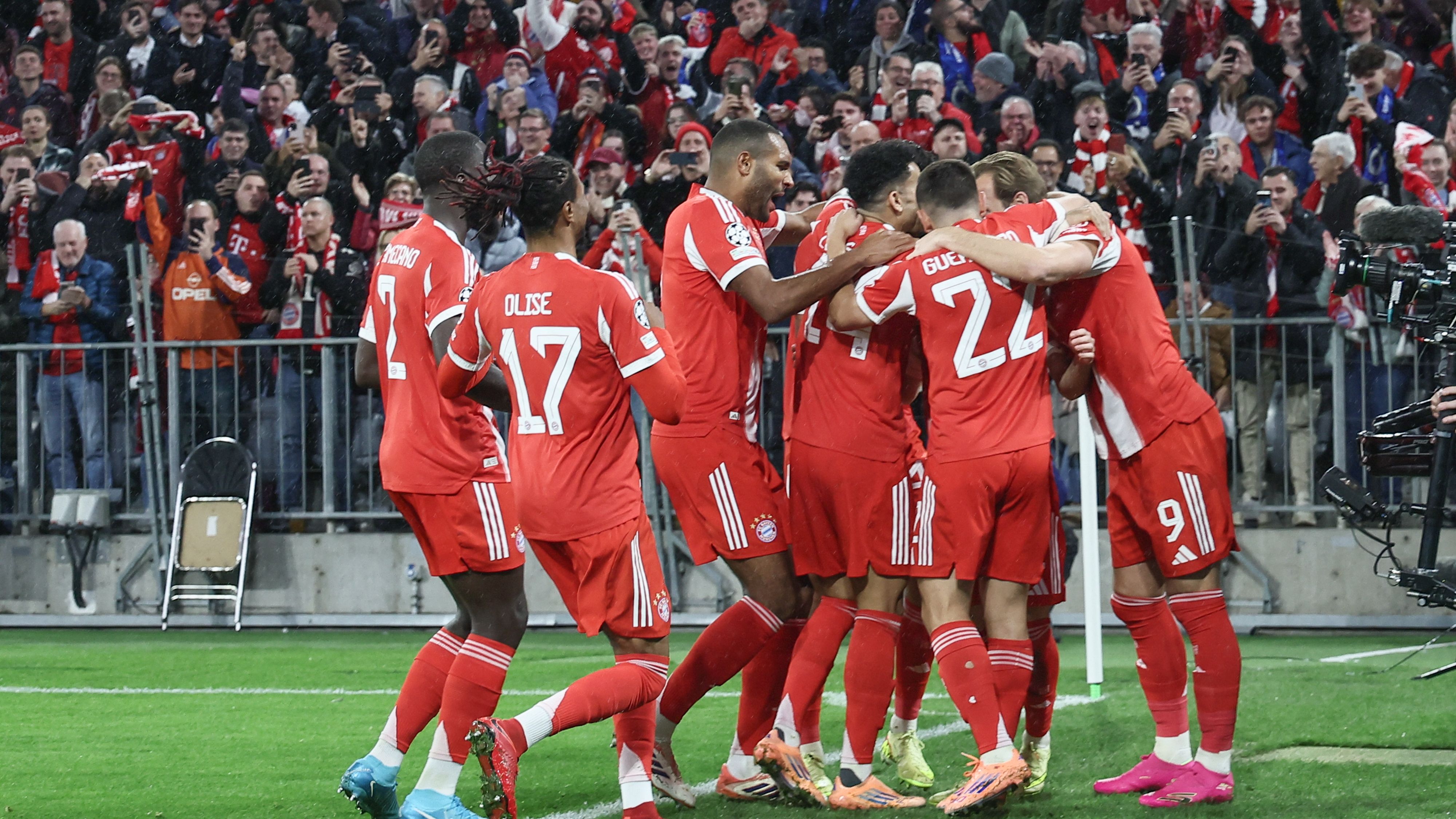 SOCCER CL DAY3 BAYERN MUNCHEN VS CLUB BRUGGE