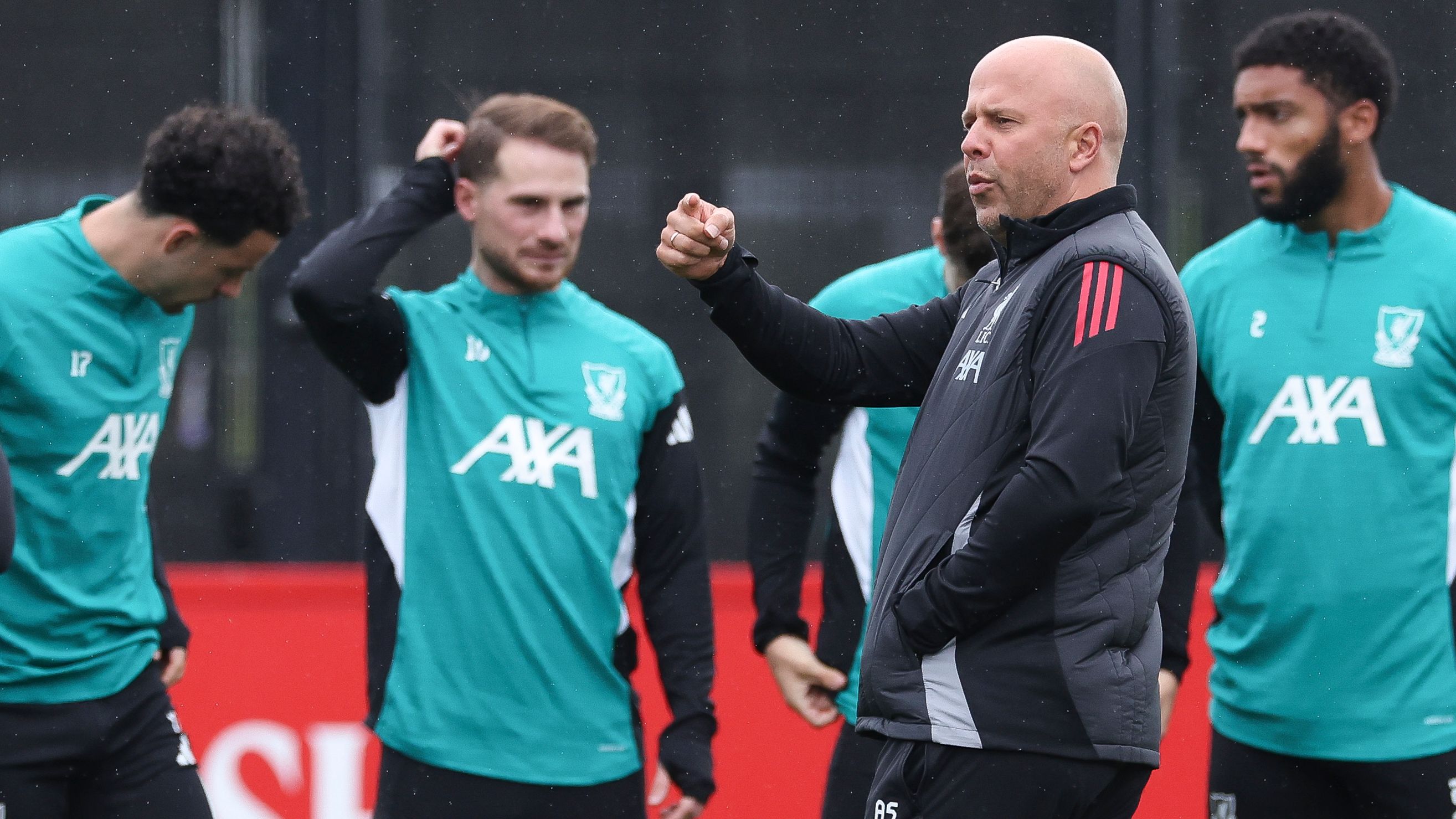 Liverpool FC Training Session And Press Conference - UEFA Champions League 2025/26 League Phase MD3