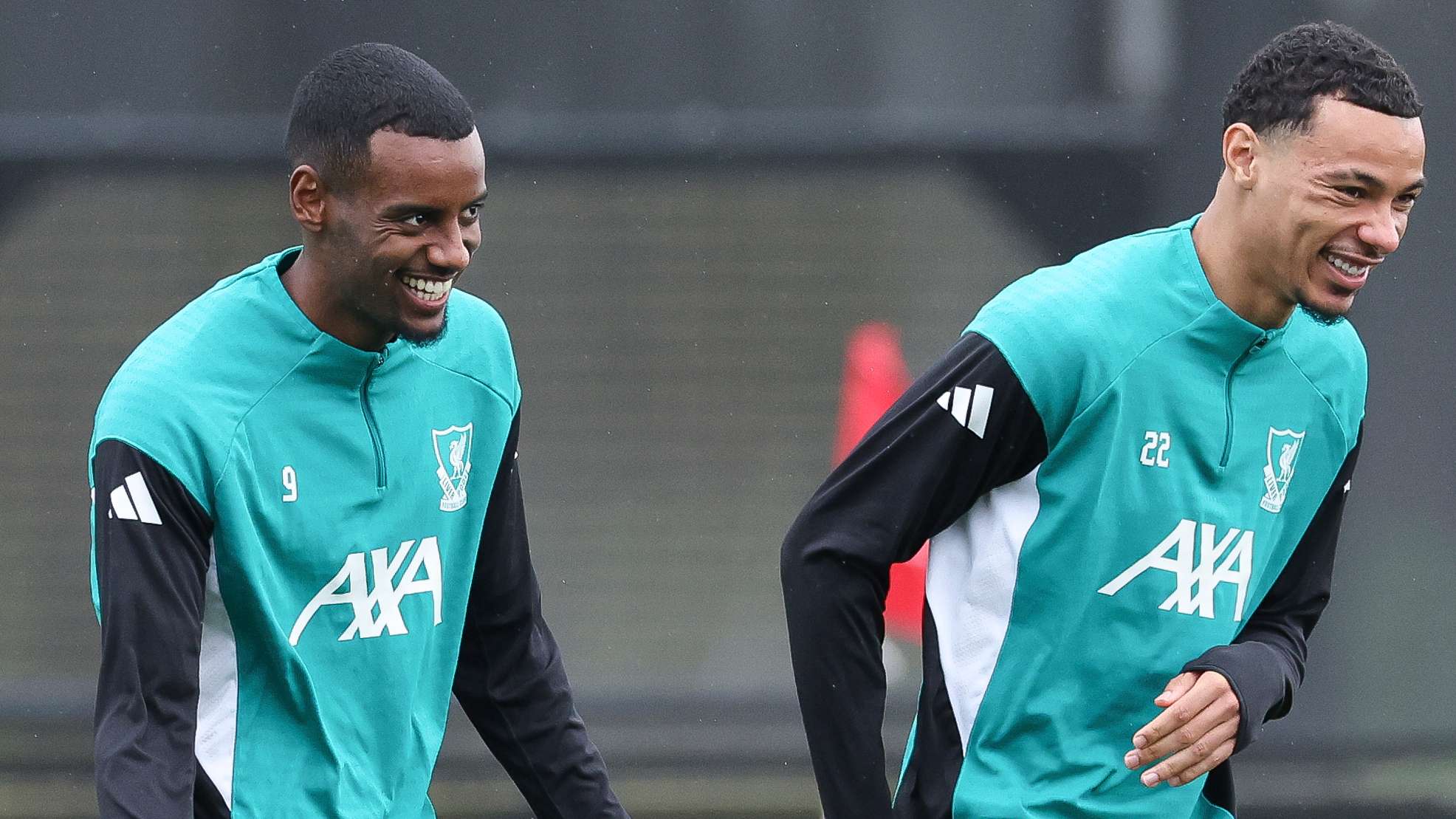 Liverpool FC Training Session And Press Conference - UEFA Champions League 2025/26 League Phase MD3