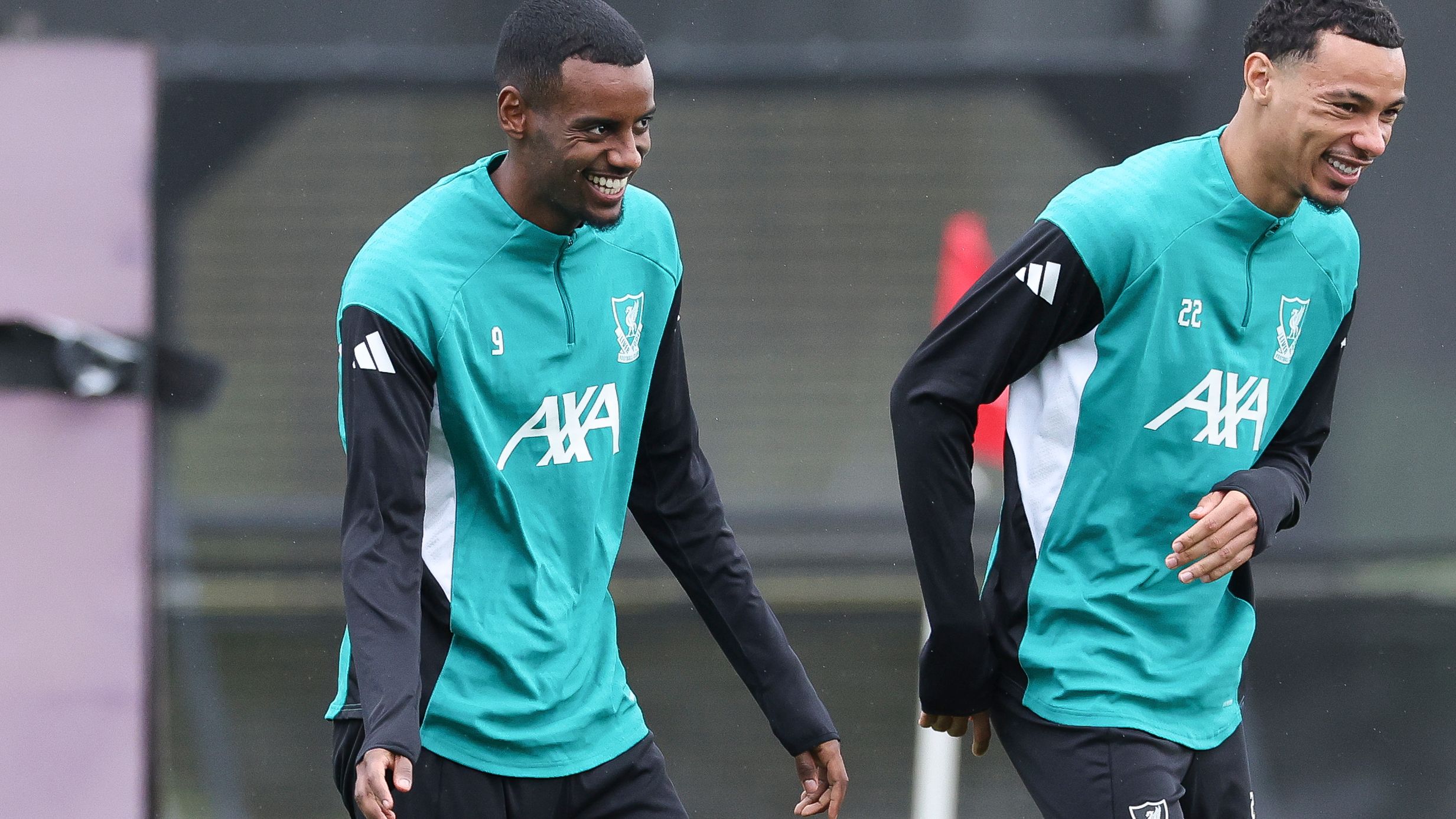 Liverpool FC Training Session And Press Conference - UEFA Champions League 2025/26 League Phase MD3