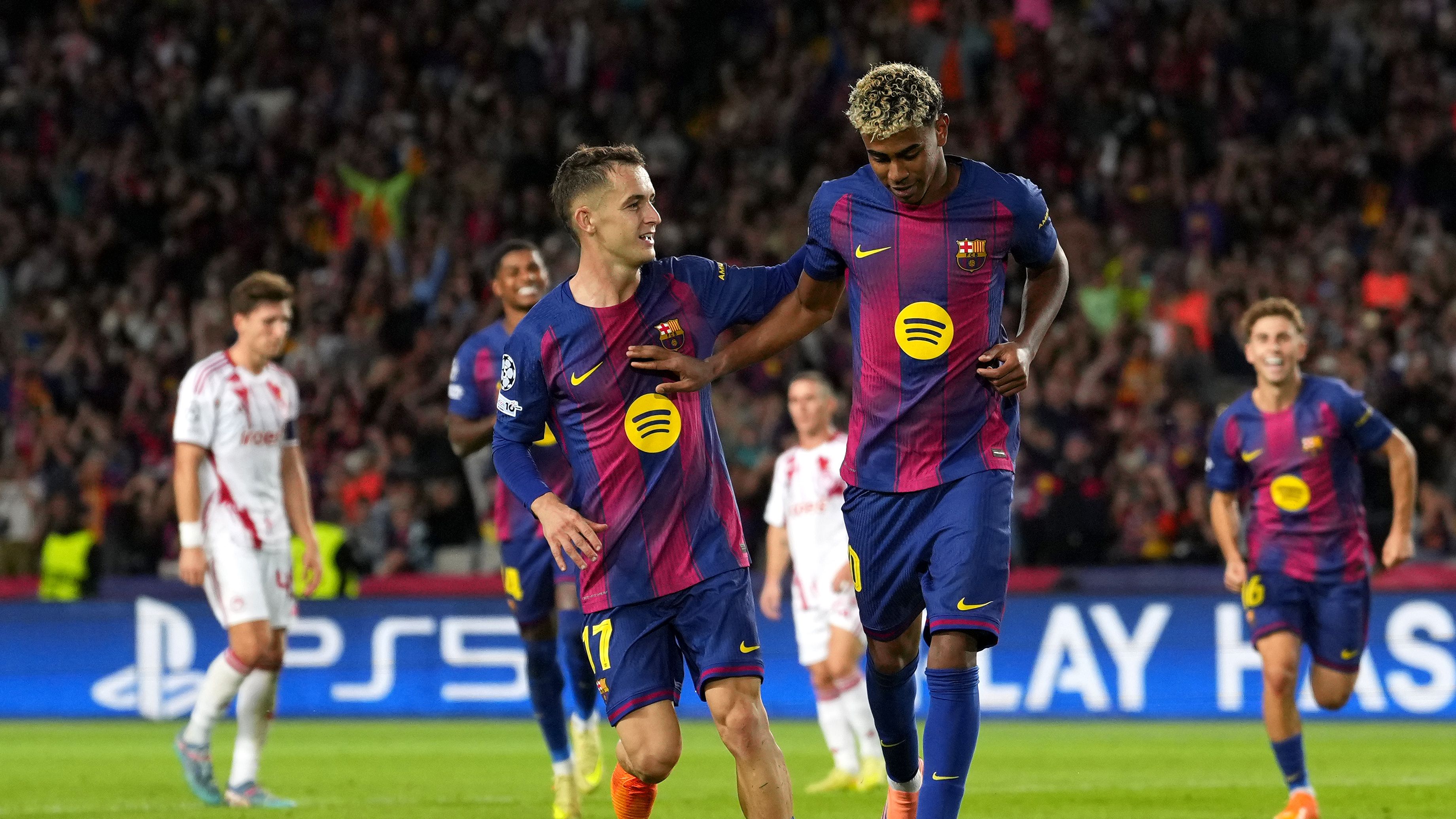 FC Barcelona v Olympiacos FC - UEFA Champions League 2025/26 League Phase MD3