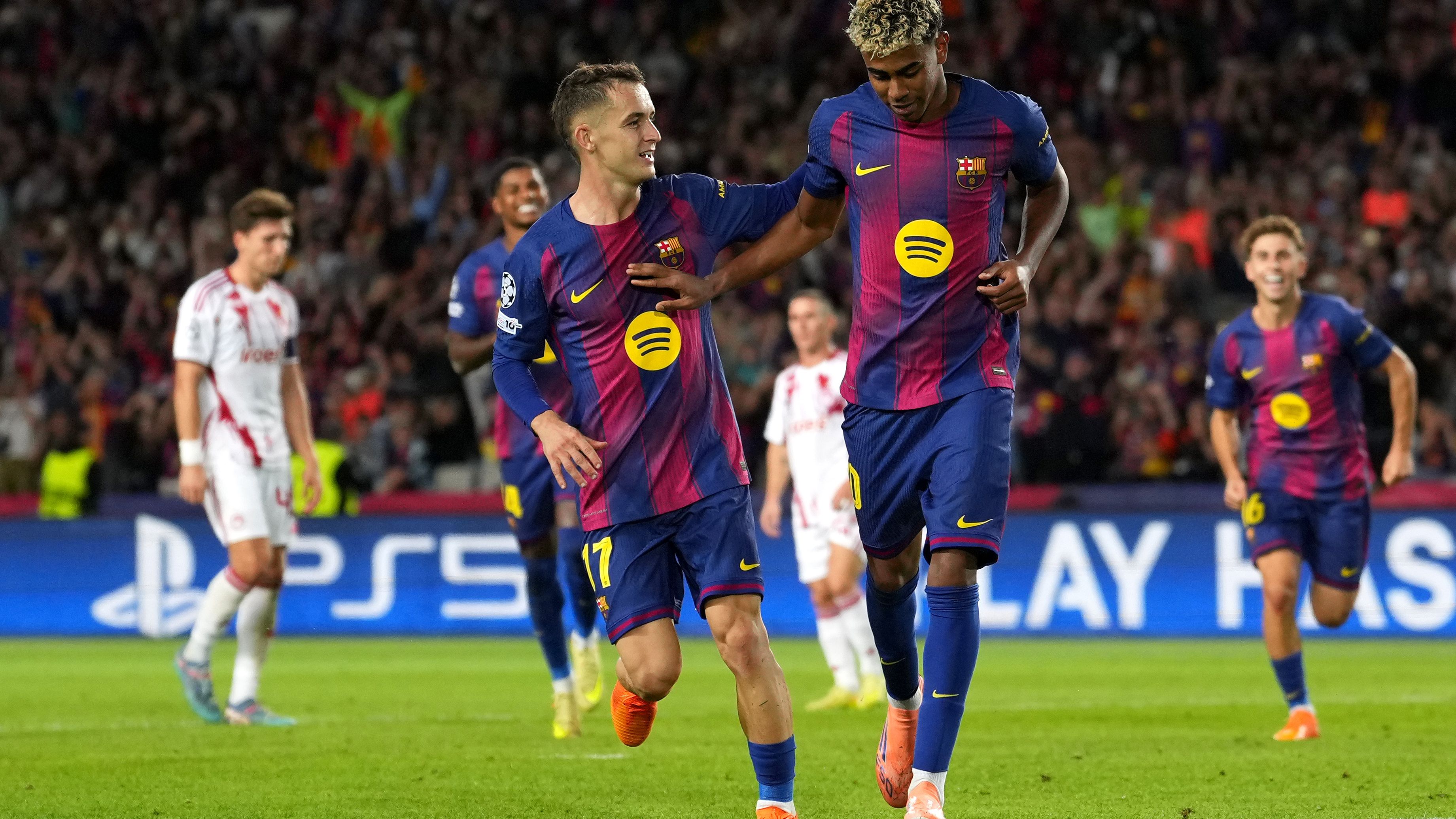 FC Barcelona v Olympiacos FC - UEFA Champions League 2025/26 League Phase MD3