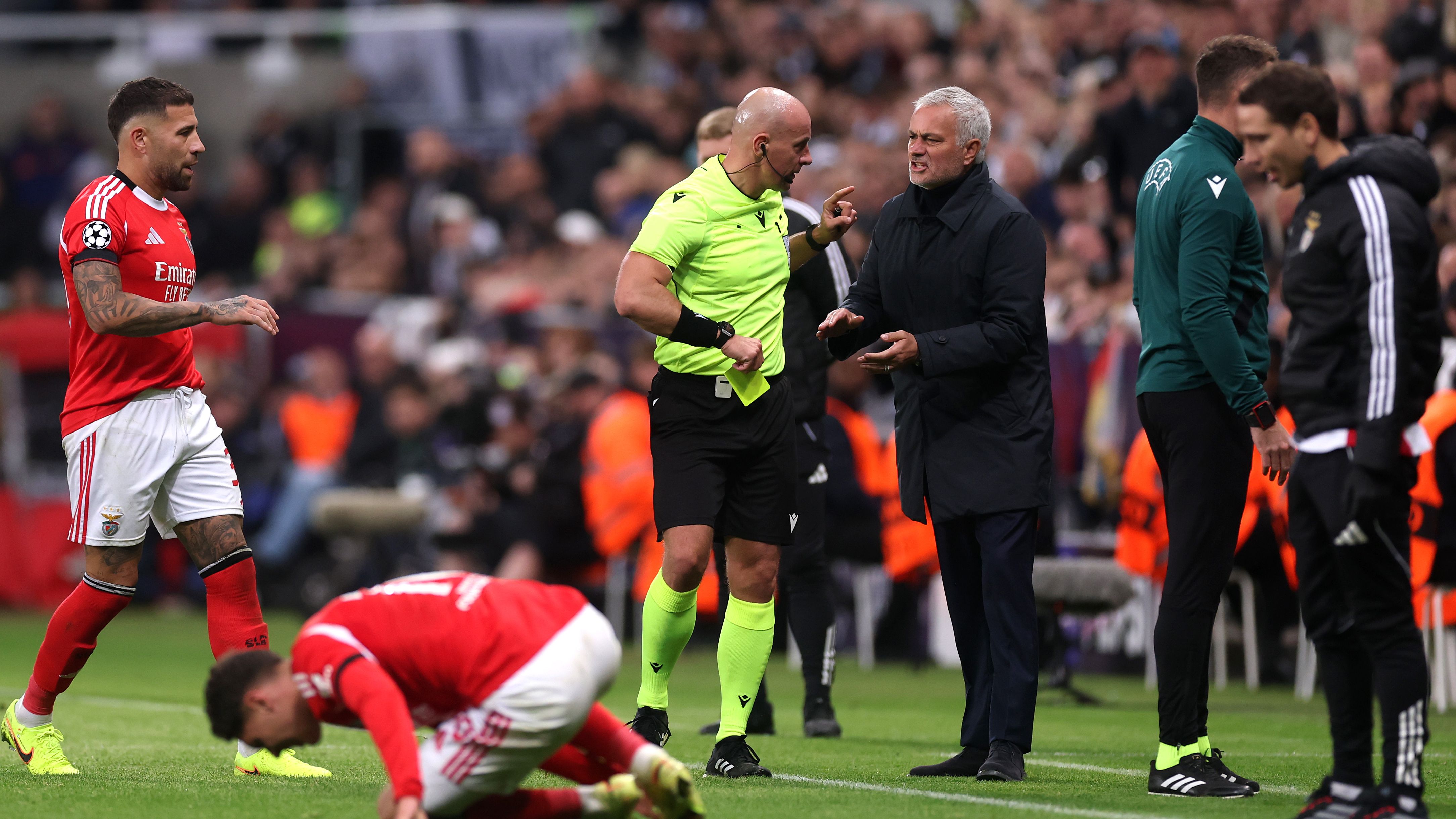 Newcastle United FC v SL Benfica - UEFA Champions League 2025/26 League Phase MD3