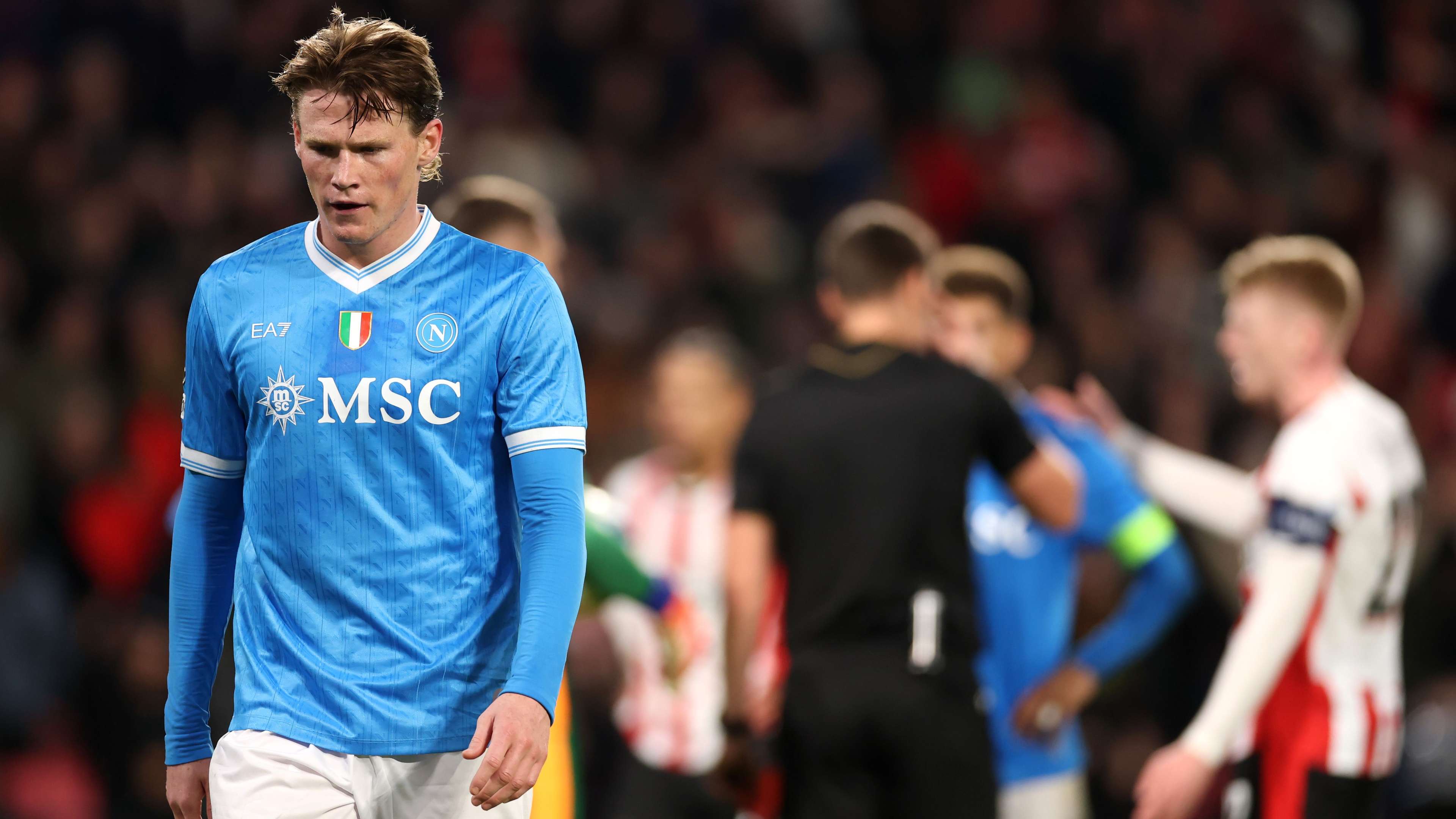 Scott McTominay's big night is overshadowed! Napoli battered 6-2 by PSV in Champions League despite ex-Man Utd midfielder scoring brace | Goal.com